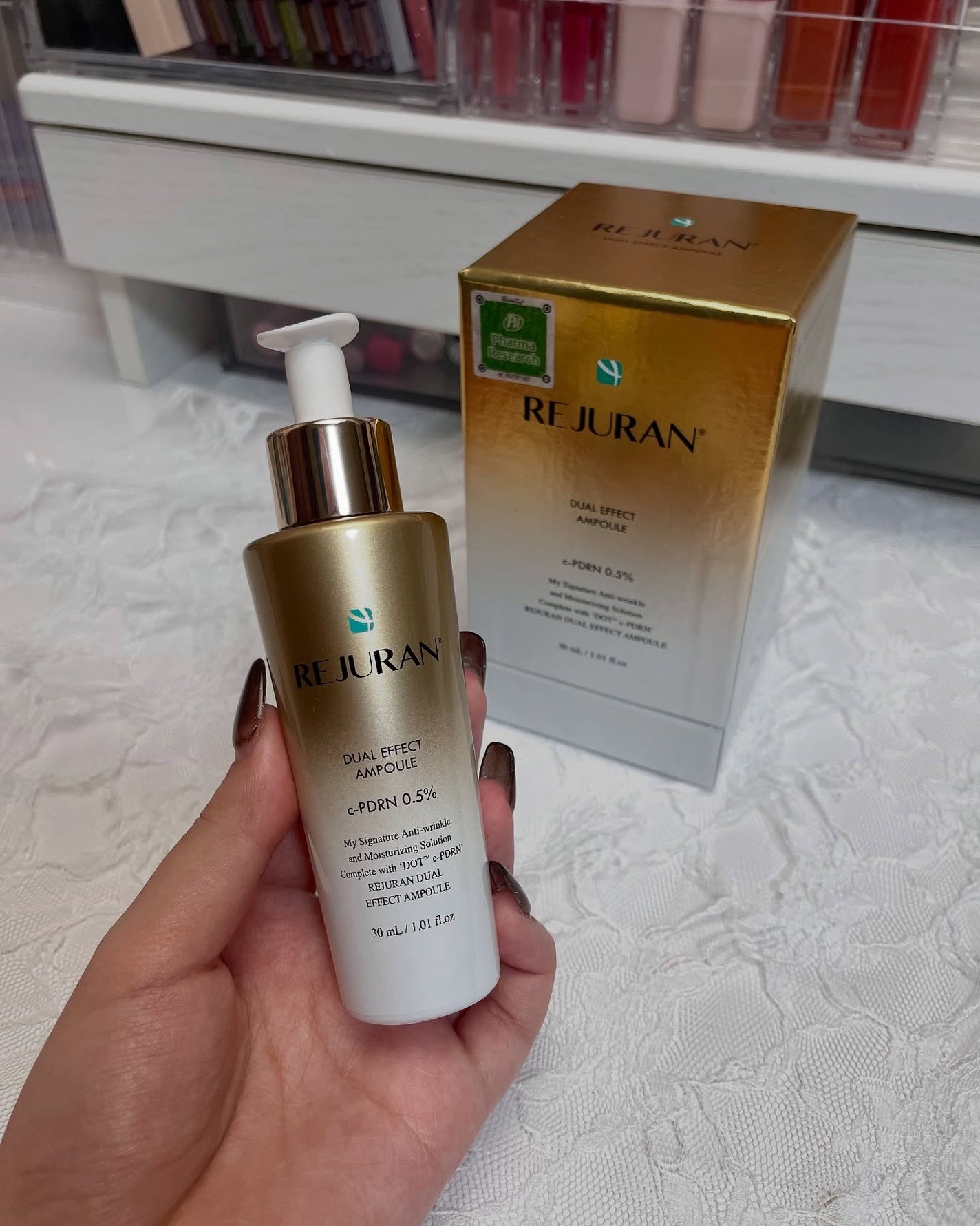 REJURAN デュアルエフェクトアンプル 30ml/REJURAN COSMETICS/美容液を使ったクチコミ(6枚目)