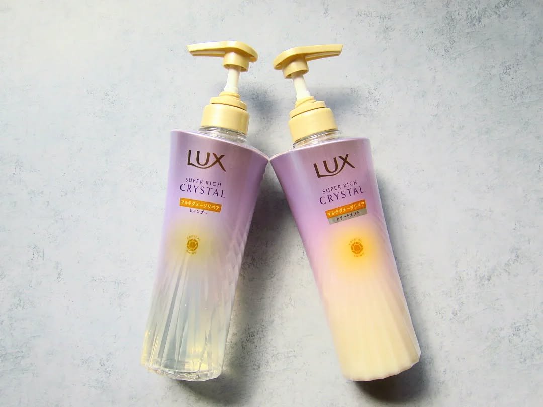 スーパーリッチクリスタル　マルチダメージリペア　シャンプー/トリートメント/LUX/市販シャンプーを使ったクチコミ（3枚目）