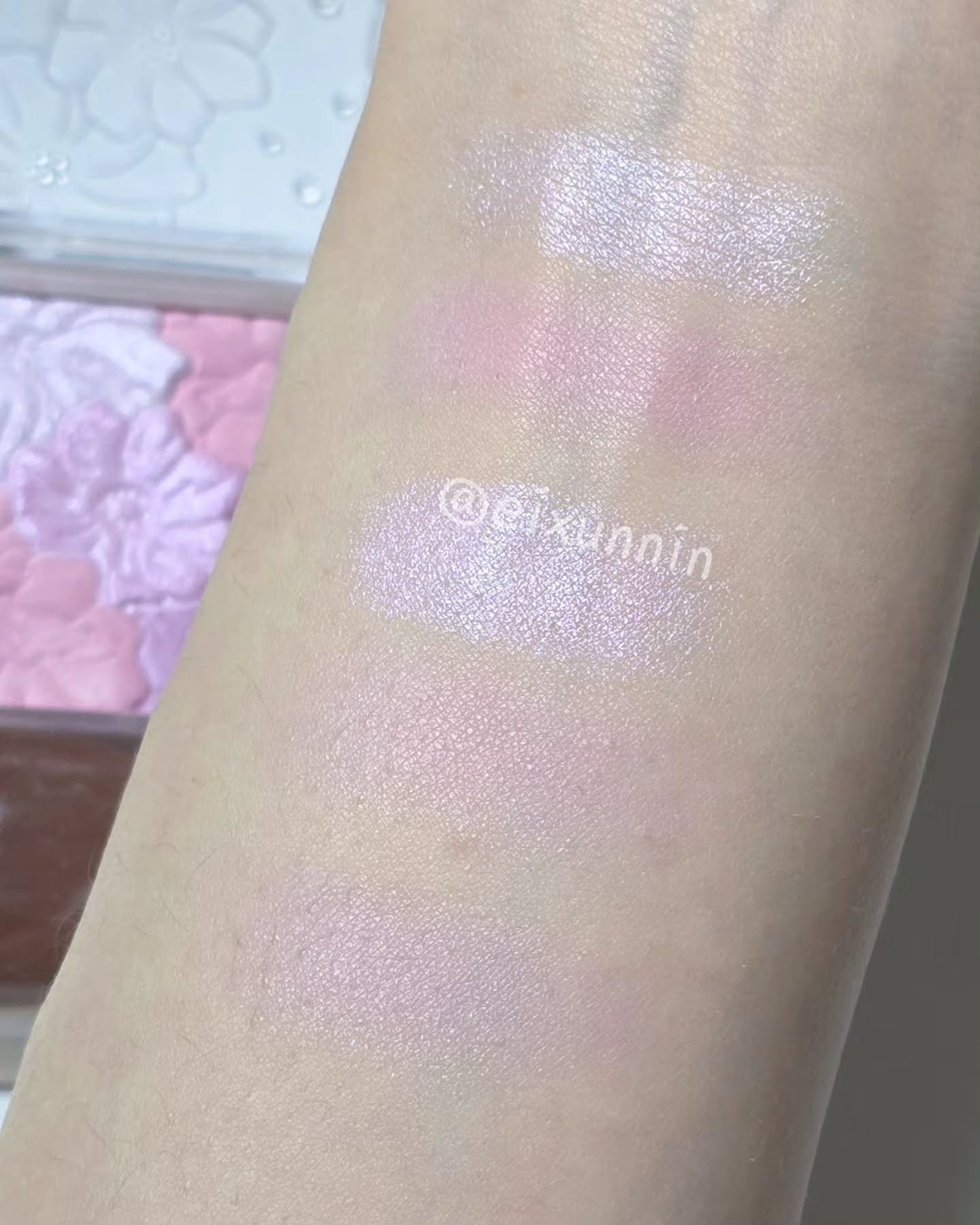 グロウフルールチークス（ブレンドタイプ）/キャンメイク/パウダーチークを使ったクチコミ（2枚目）