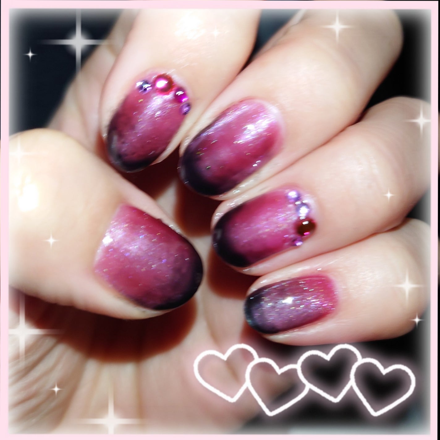 ジェルネイル(ライト対応)/セリア/ジェルネイルを使ったクチコミ(1枚目)