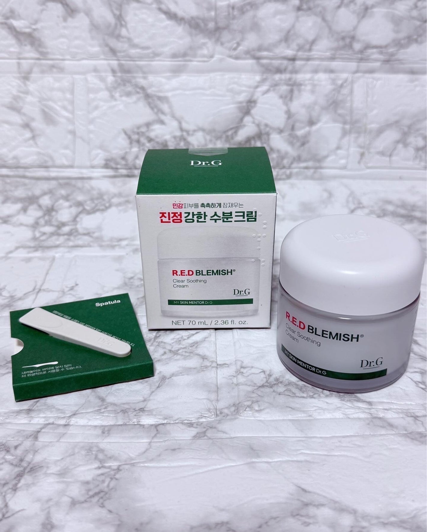 レッドブレミッシュ クリアスージングクリーム/Dr.G/フェイスクリームを使ったクチコミ(2枚目)