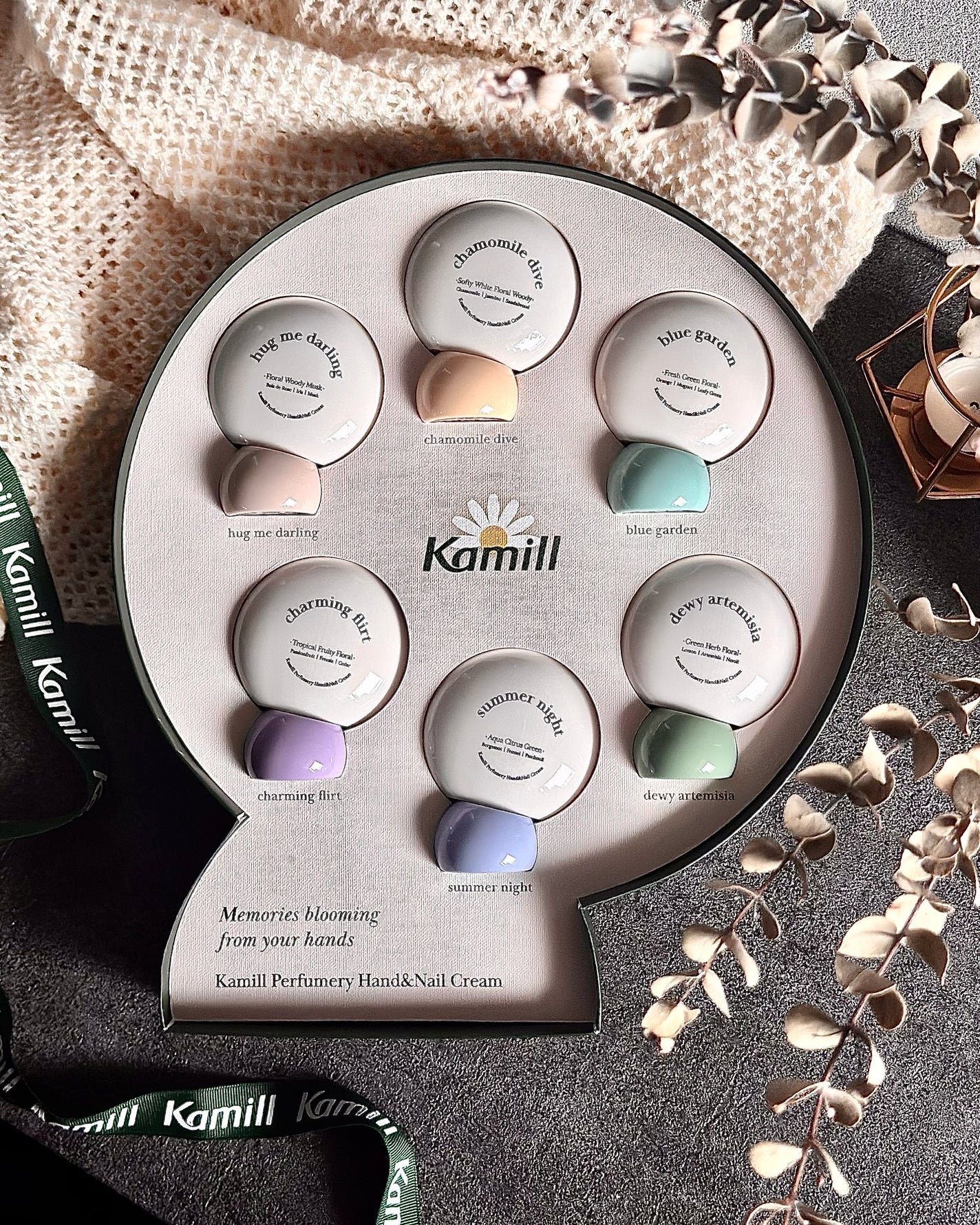 パフューマリー ハンド&ネイルクリーム チャーミングフラート 50ml/カミール/ハンドクリームを使ったクチコミ(1枚目)