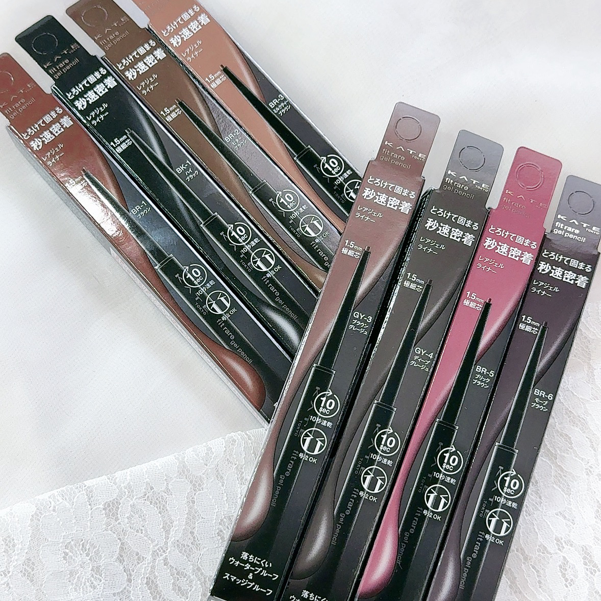 ケイト レアフィットジェルペンシルN/KATE/ジェルアイライナーを使ったクチコミ（3枚目）