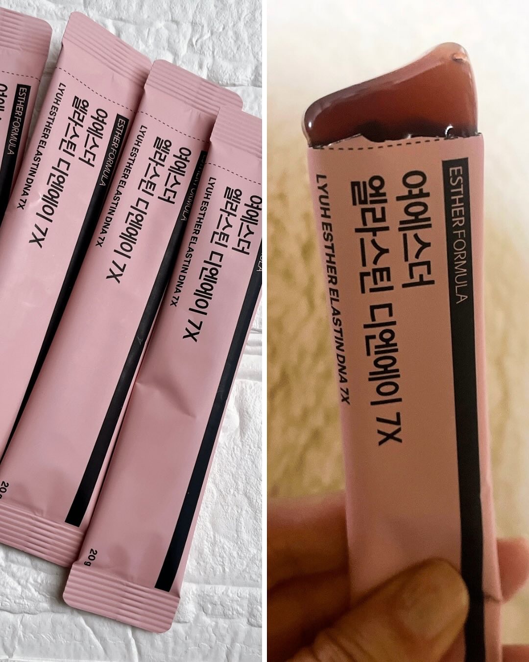 ヨエスターエラスチンオリジナル７X/ESTHER FORMULA/美容サプリメントを使ったクチコミ（3枚目）