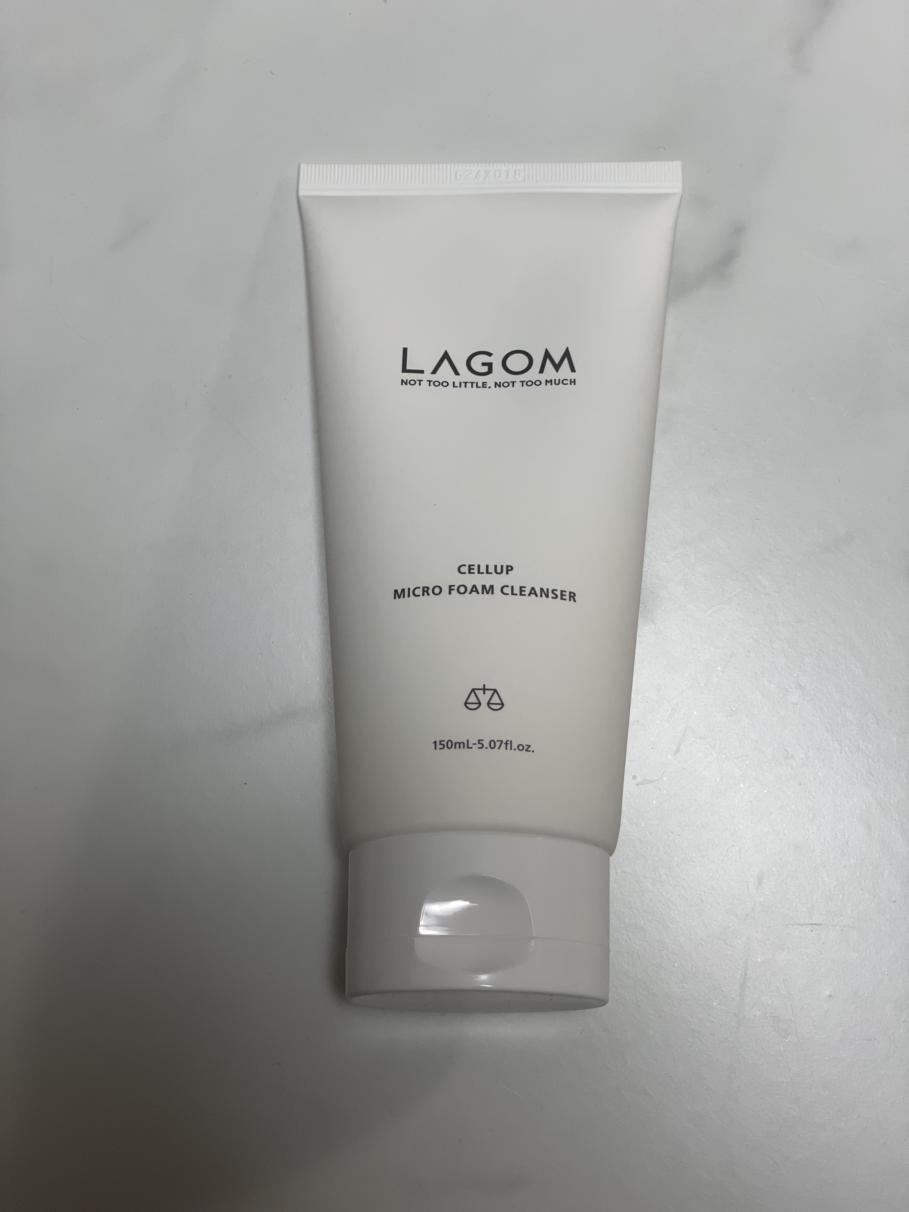 マイクロフォーム クレンザー(夜用洗顔)/LAGOM /クレンジングクリームを使ったクチコミ（3枚目）