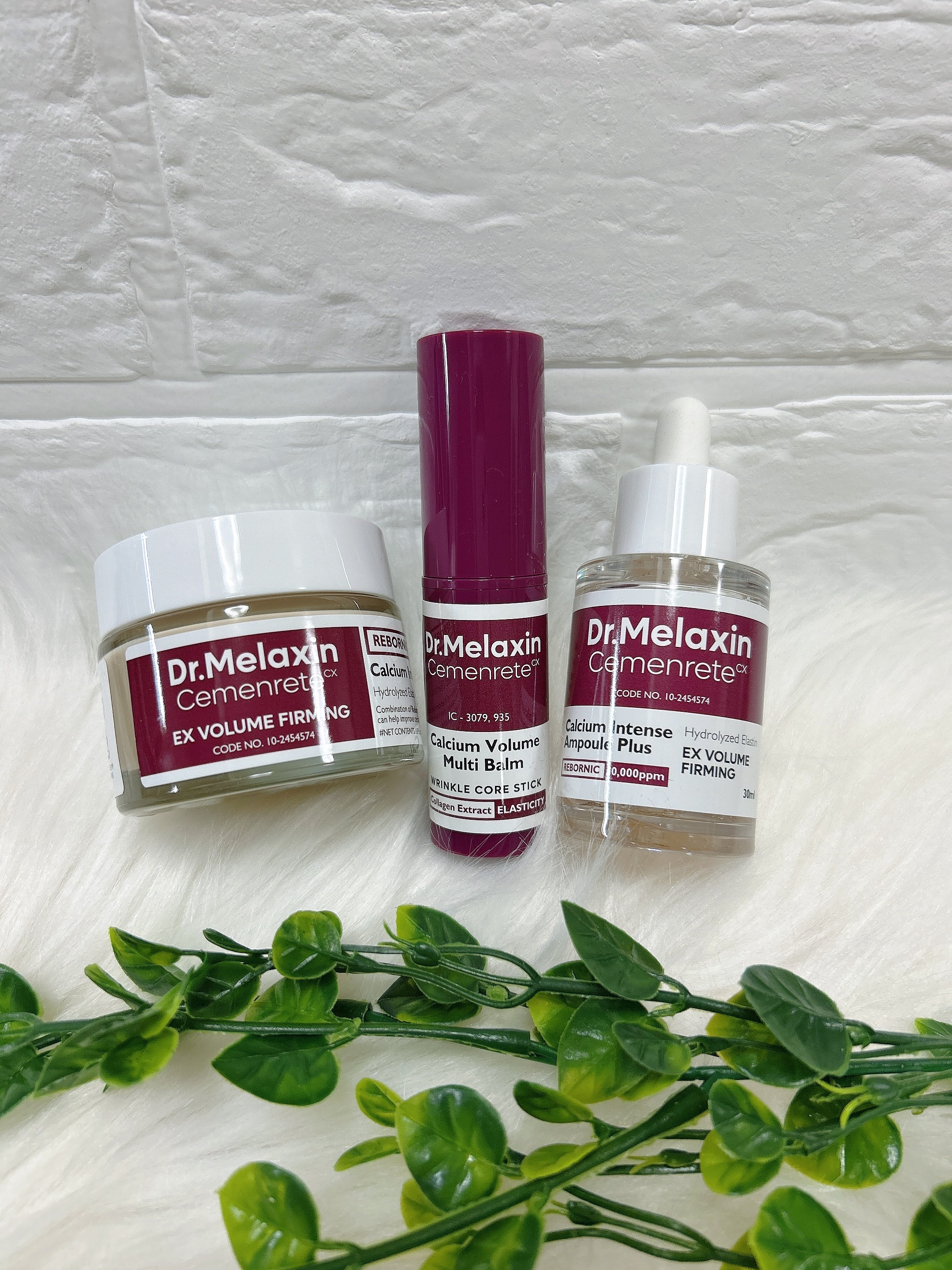 セメンリトカルシウムアンプル+セメンリトカルシウムクリーム/Dr.Melaxin/スキンケアキットを使ったクチコミ（1枚目）