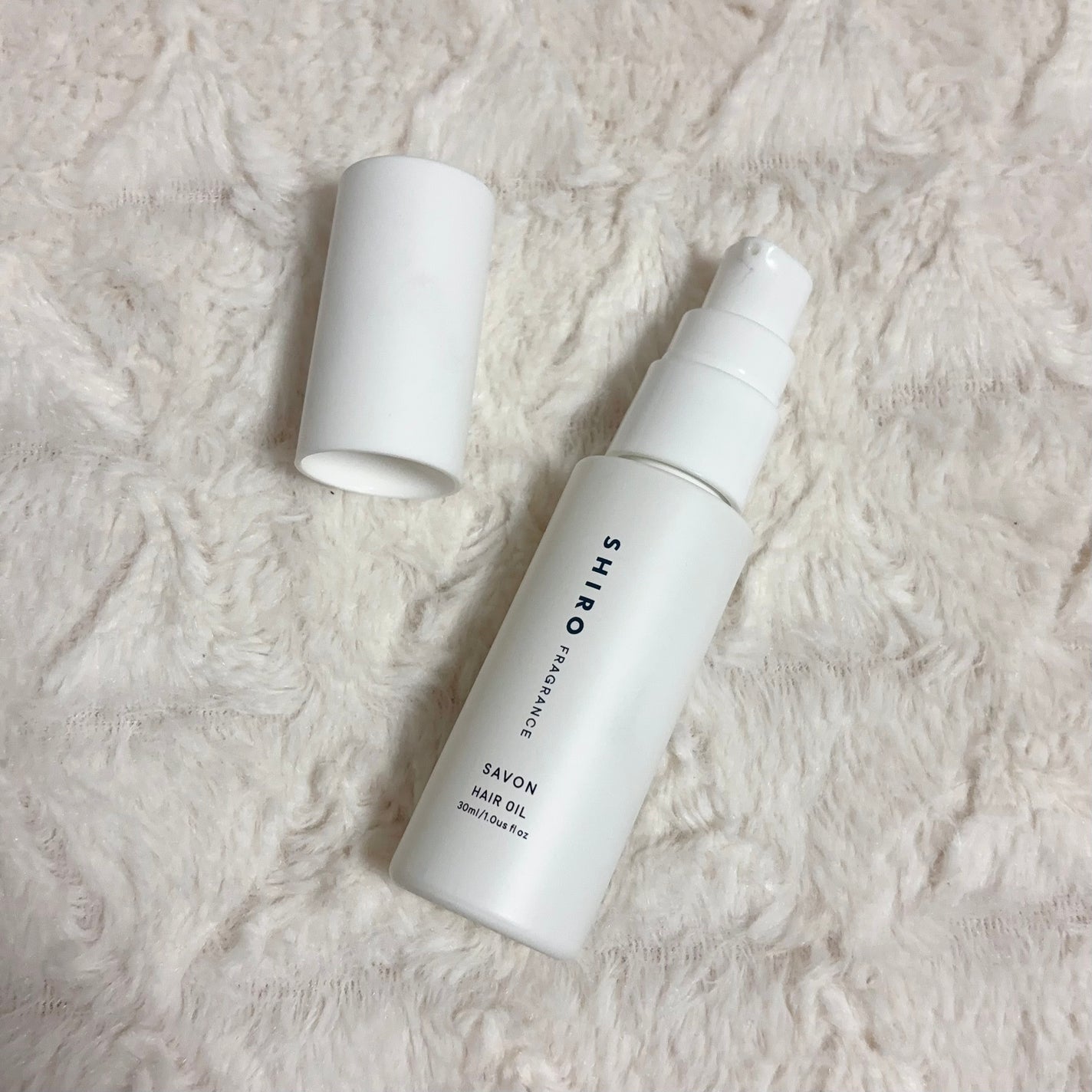 サボン ヘアオイル/SHIRO/ヘアオイルを使ったクチコミ(1枚目)