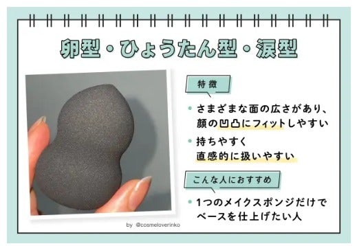【メイクスポンジの使い方】メイク中やその他の使い方もご紹介!洗い方や保管方法もお届けの画像