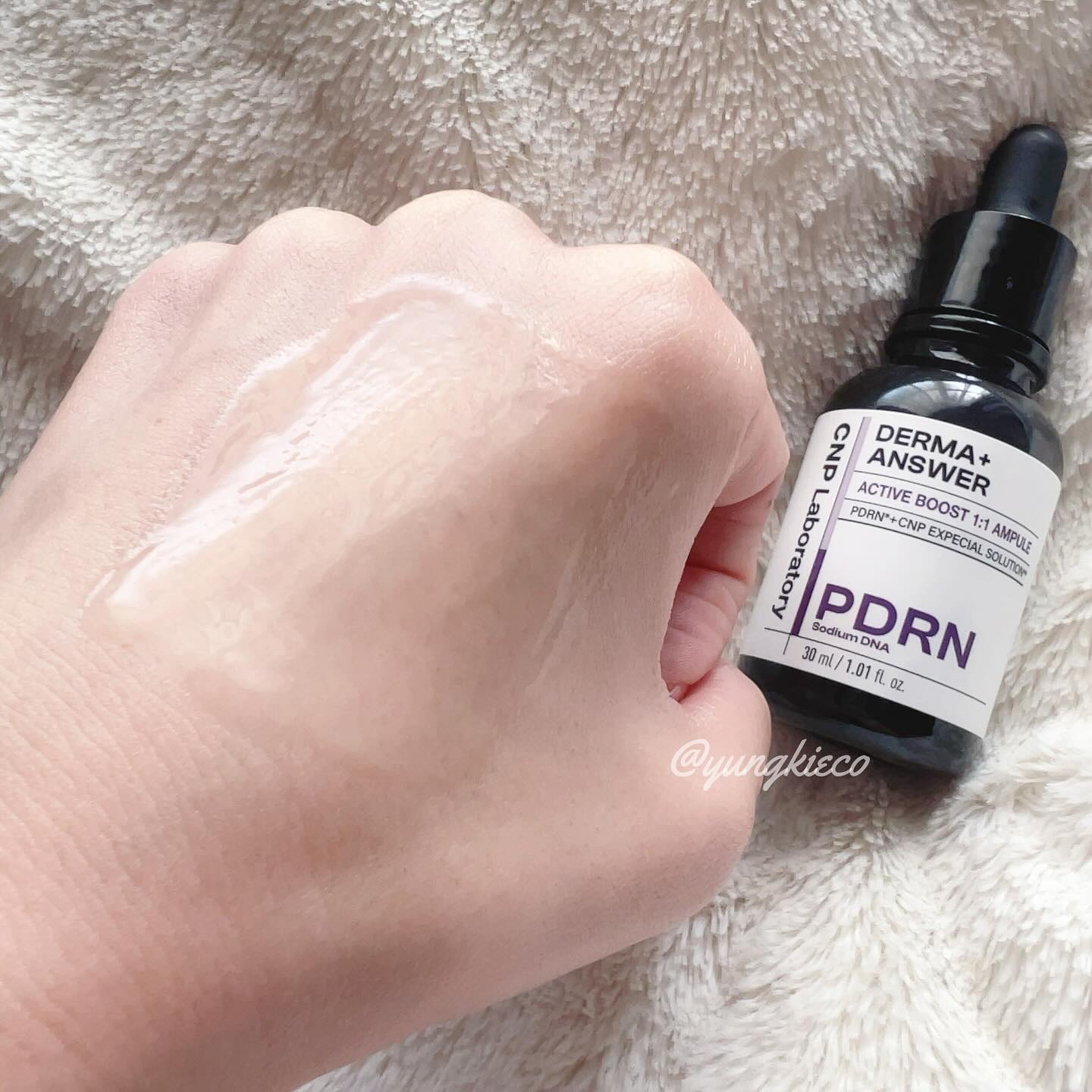 ダーマアンサー PDRN アクティブブースト1:1アンプル/CNP Laboratory/美容液を使ったクチコミ（3枚目）