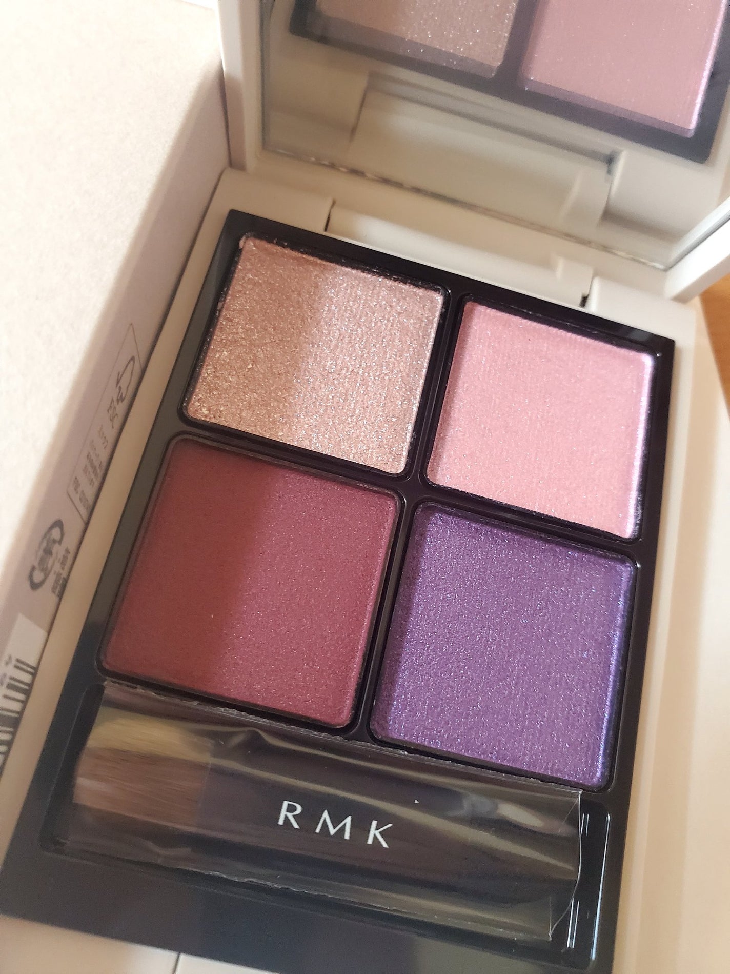 RMK シンクロマティック アイシャドウパレット/RMK/アイシャドウパレットを使ったクチコミ(2枚目)