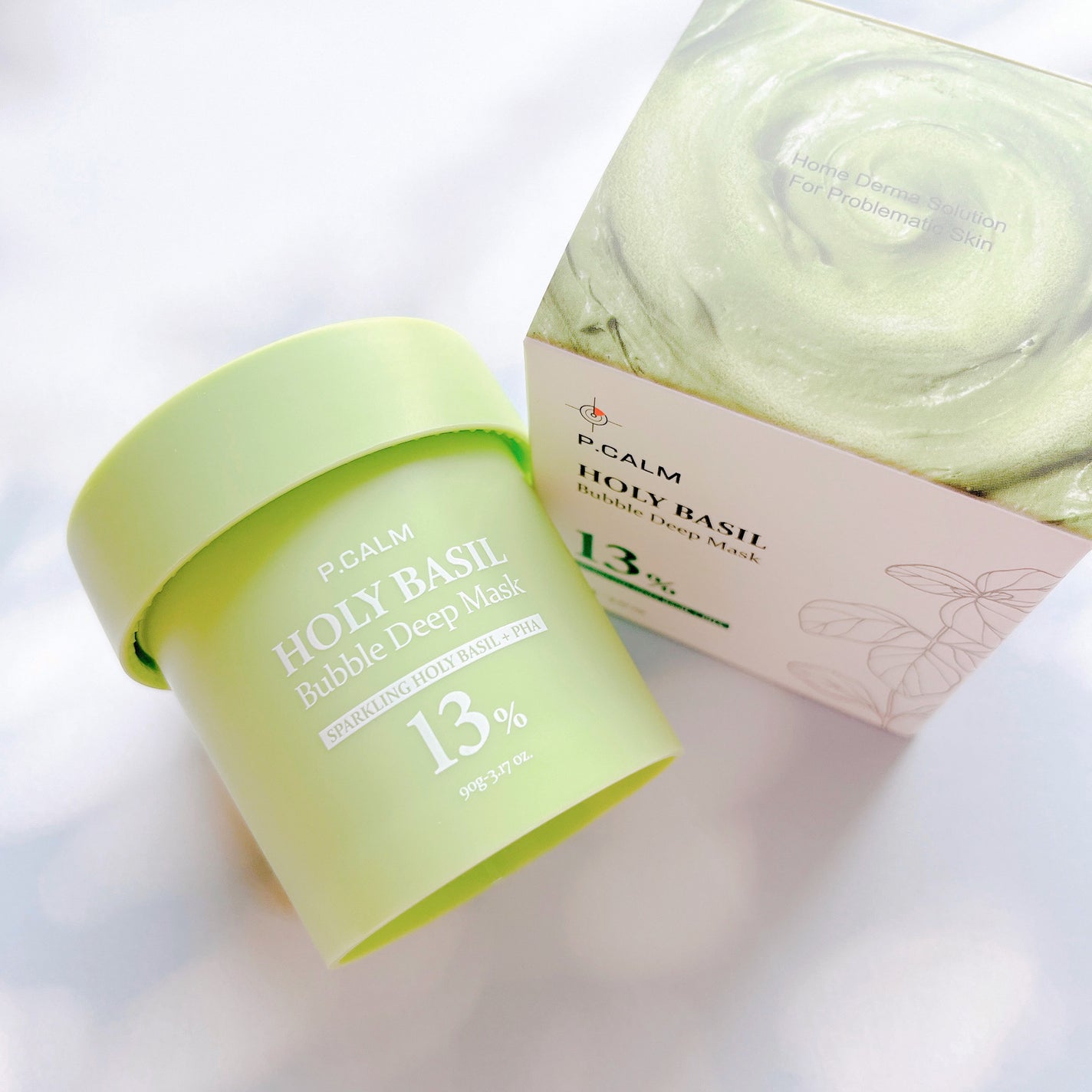 ホーリーバジル炭酸バブルパック/P.CALM/洗い流すパック・マスクを使ったクチコミ(2枚目)