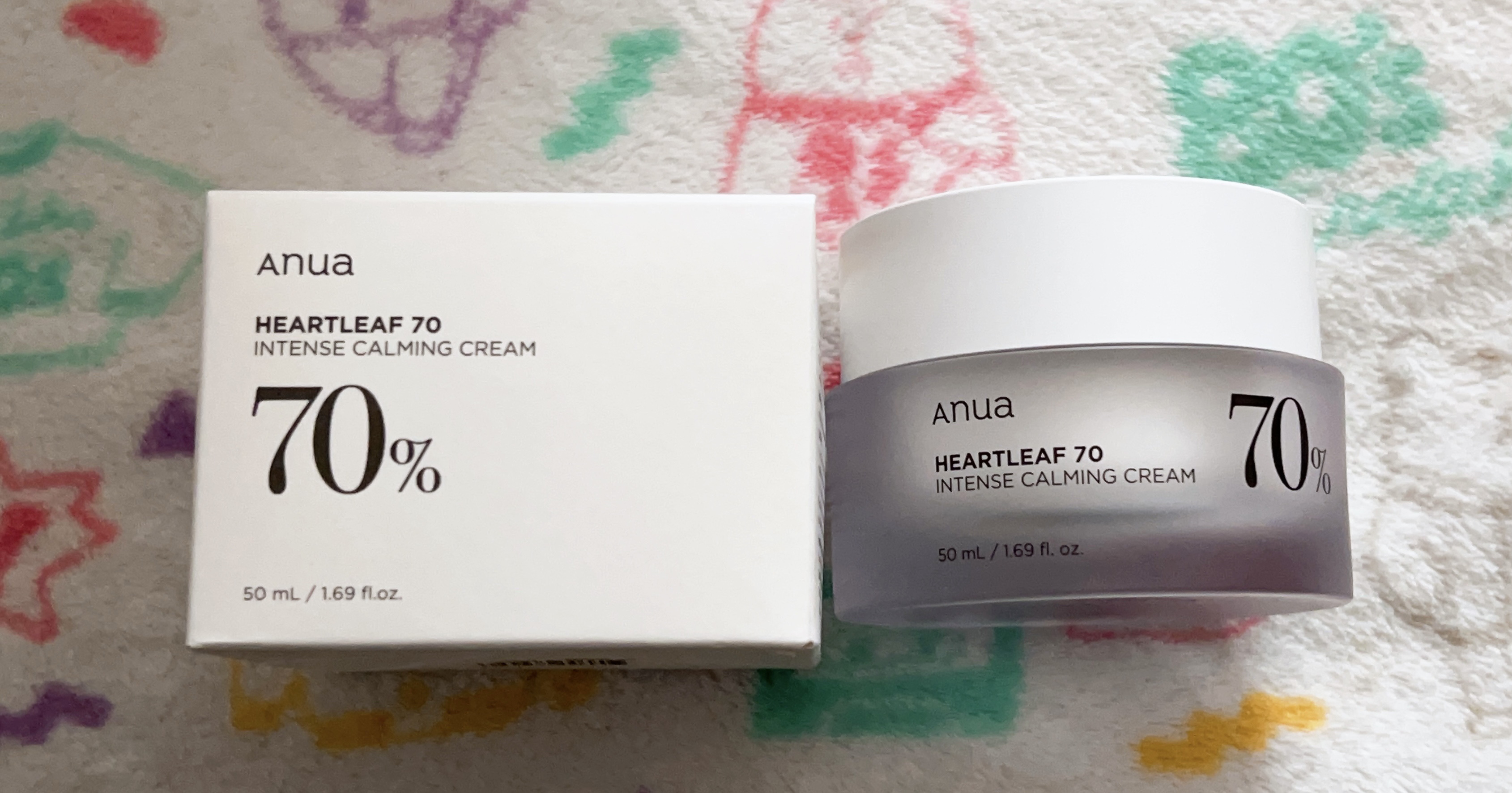 ドクダミ 70 インテンスカーミングクリーム/Anua/フェイスクリームを使ったクチコミ（1枚目）