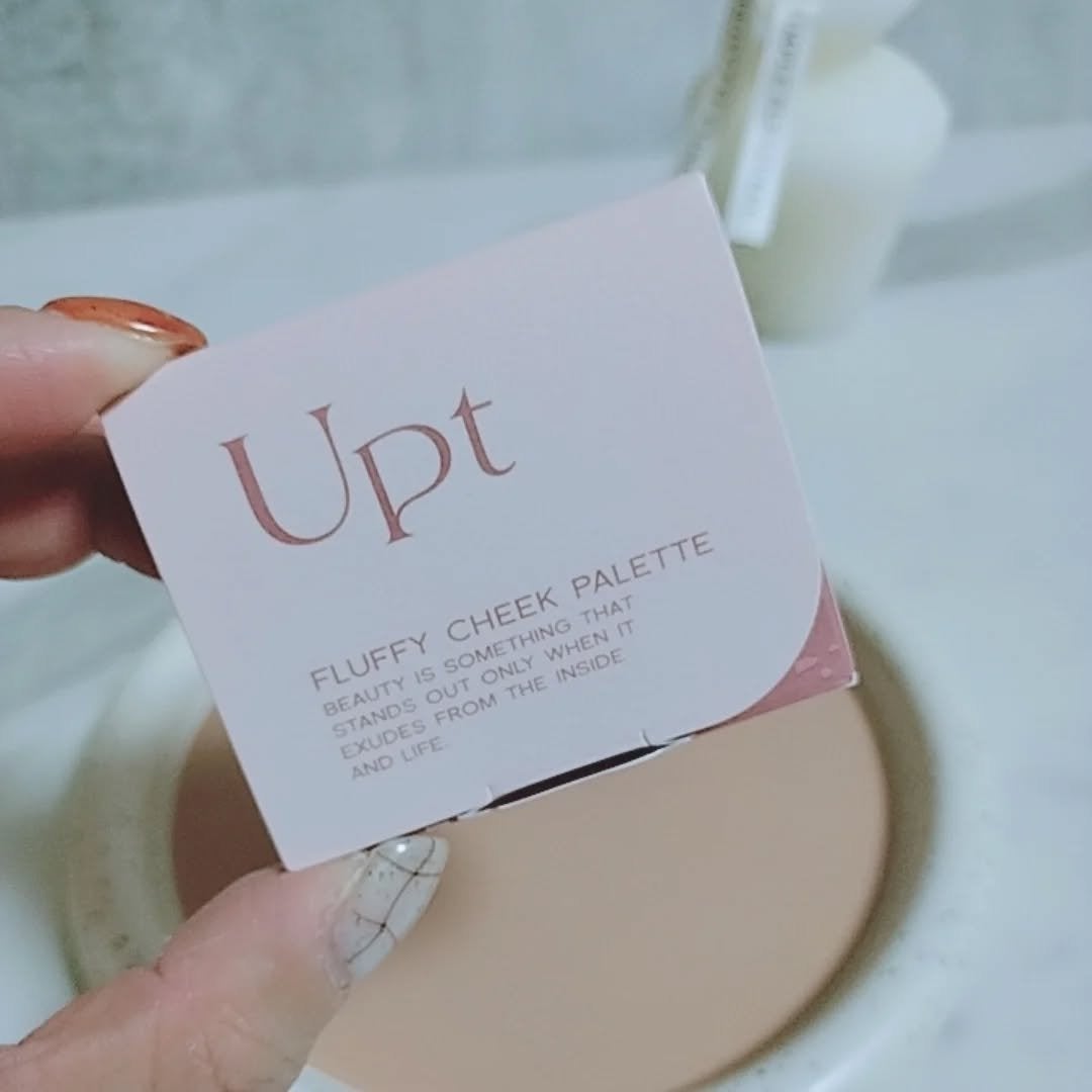 Upt FLUFFY CHEEK PALETTE /Upt/パウダーチークを使ったクチコミ(3枚目)