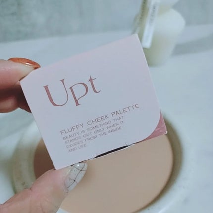 Upt FLUFFY CHEEK PALETTE /Upt/パウダーチークを使ったクチコミ(3枚目)