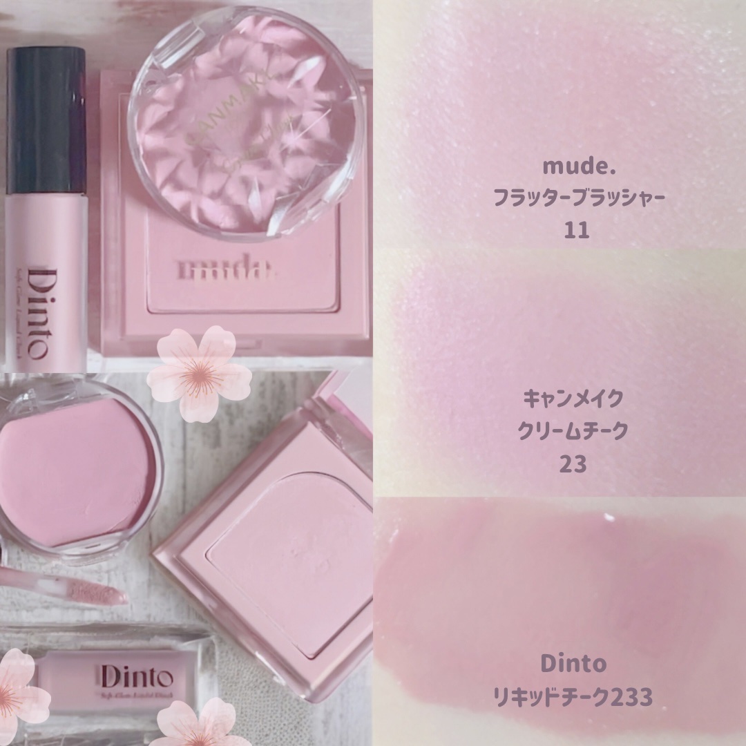 クリームチーク/キャンメイク/ジェル・クリームチークを使ったクチコミ（2枚目）