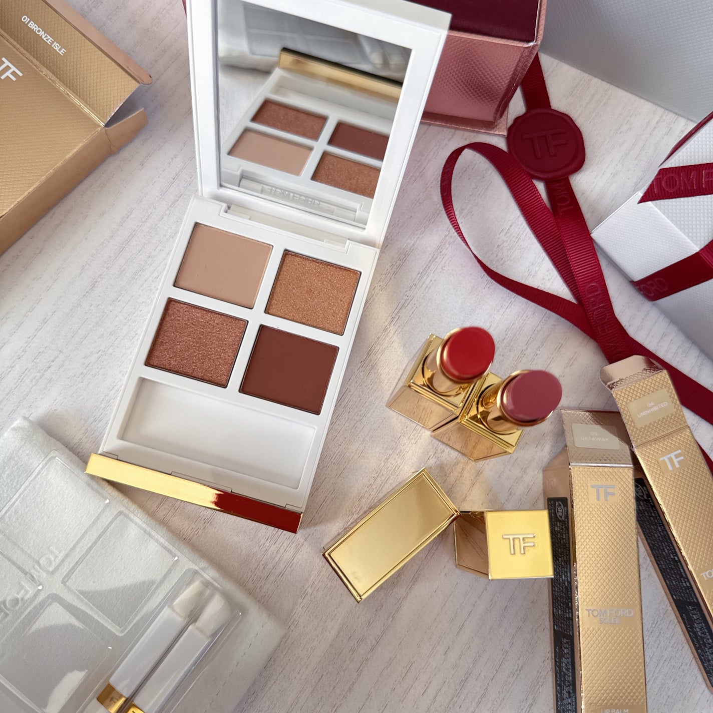 ソレイユ アイ カラー クォード/TOM FORD BEAUTY/アイシャドウパレットを使ったクチコミ(5枚目)