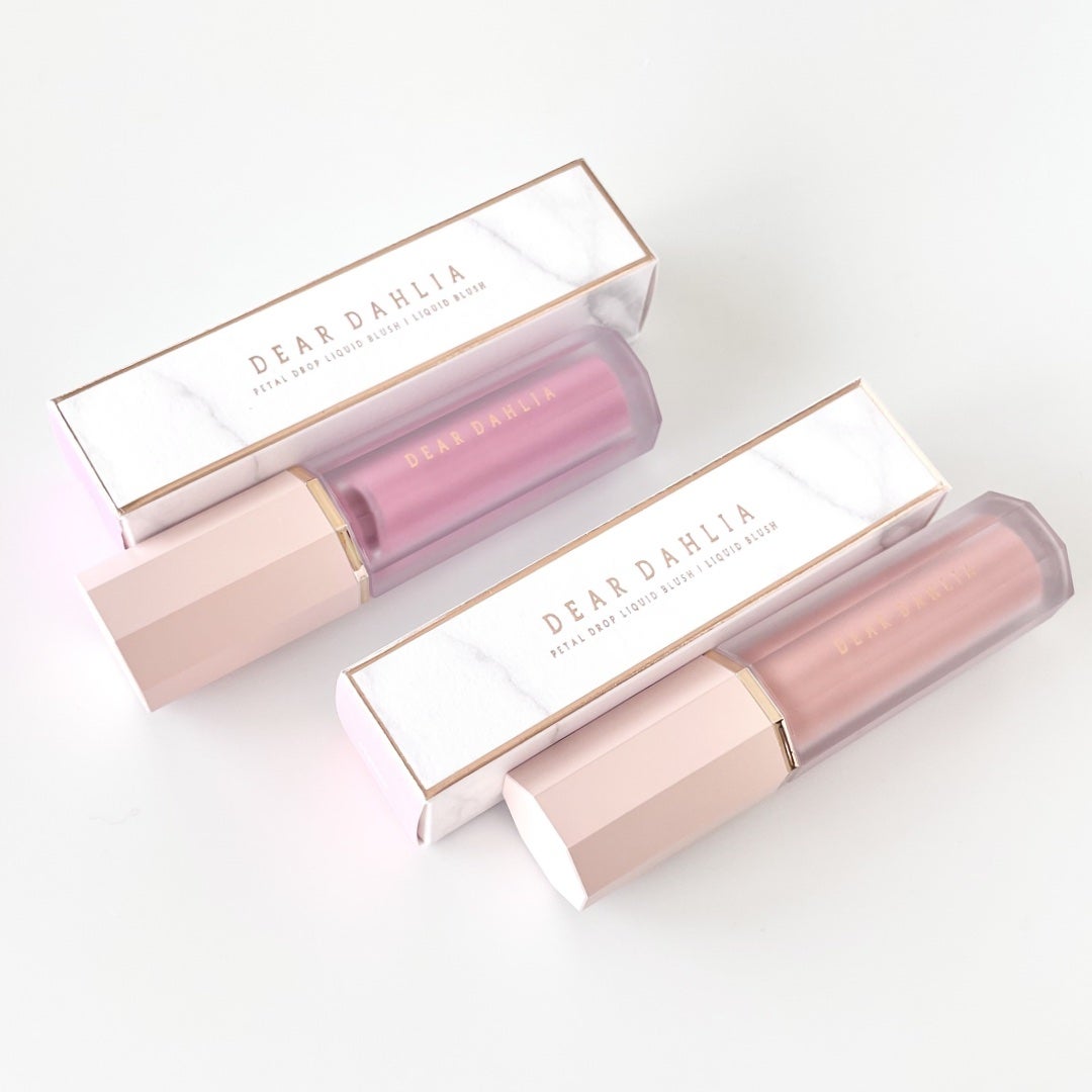 ペタルドロップリキッドブラッシャー/DEAR DAHLIA/リキッドチークを使ったクチコミ(5枚目)