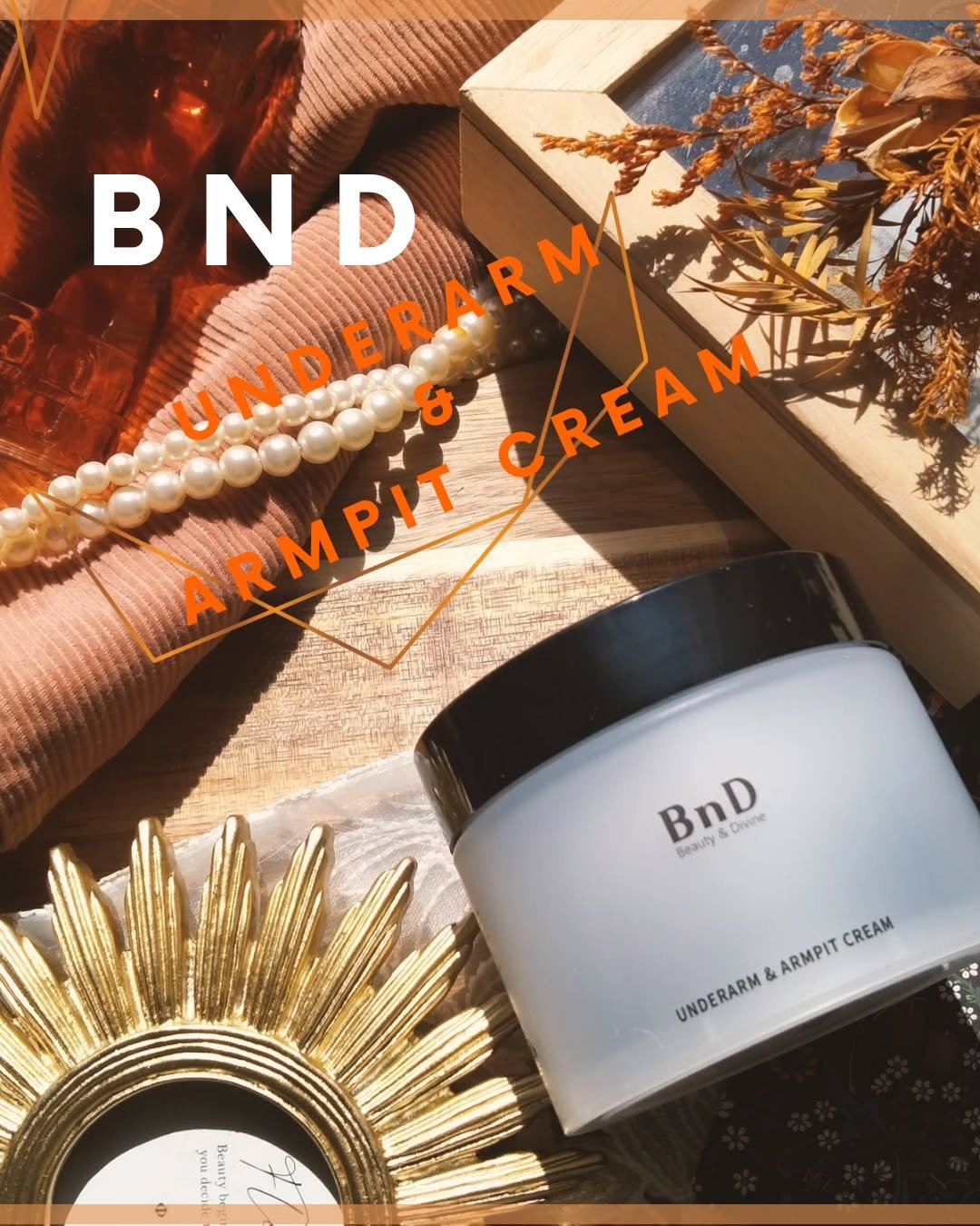 BnDアンダーアームクリーム(ボディクリーム)/BnD/デリケートゾーンケアを使ったクチコミ（1枚目）