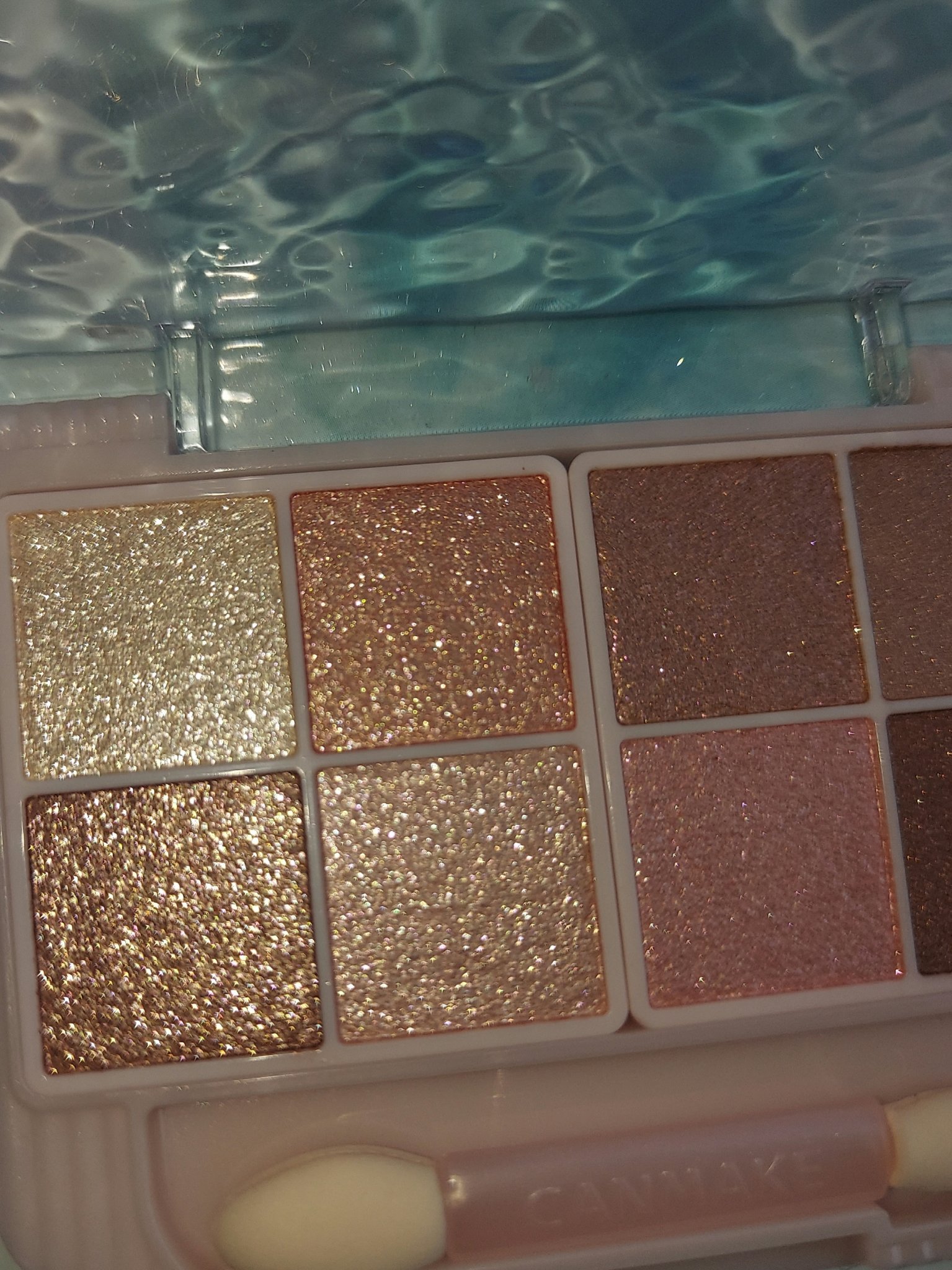 プティパレットアイズ（スパークリングタイプ）/キャンメイク/アイシャドウを使ったクチコミ（2枚目）