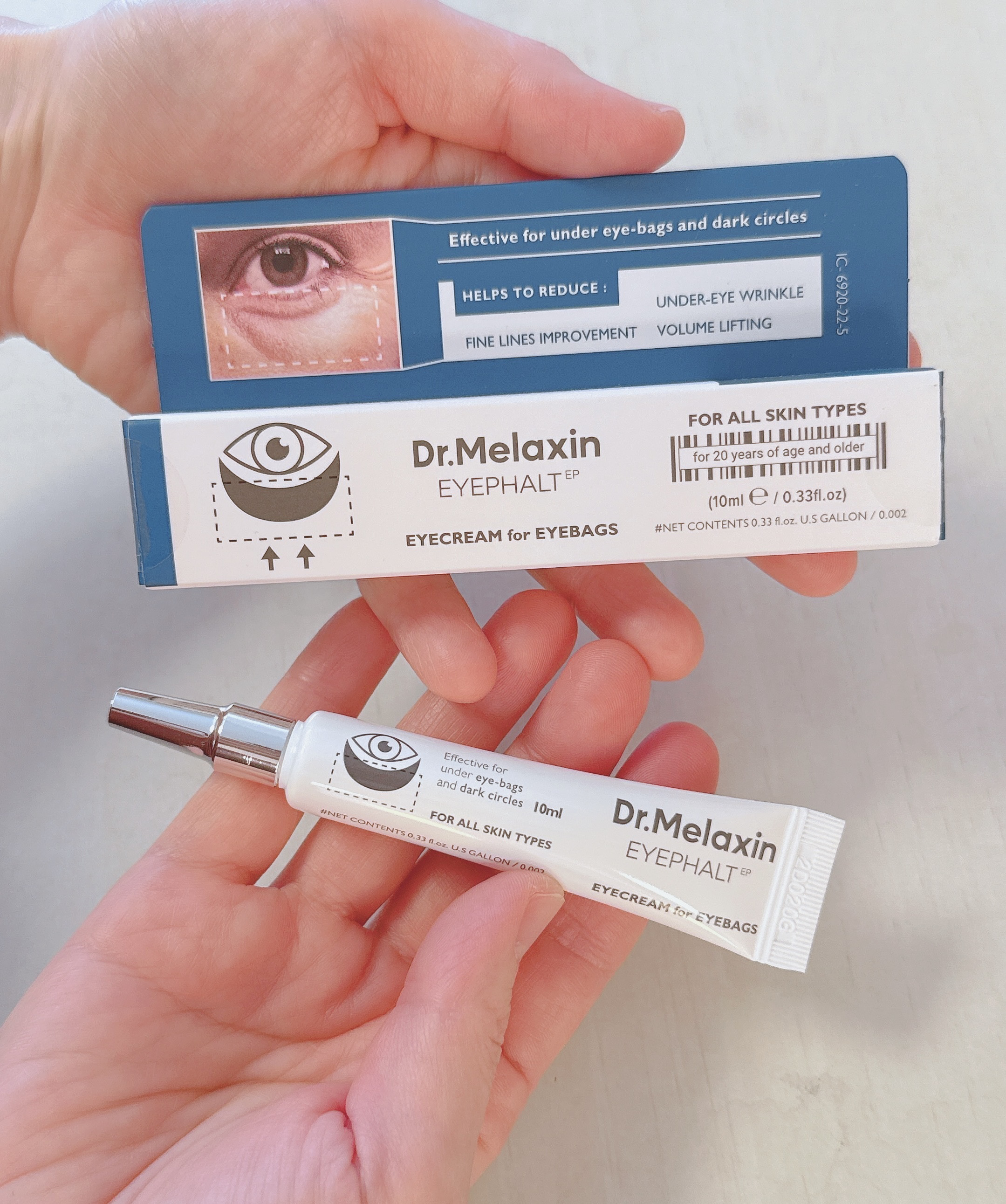 アイファルトアイバッククリーム/Dr.Melaxin/アイケア・アイクリームを使ったクチコミ（1枚目）