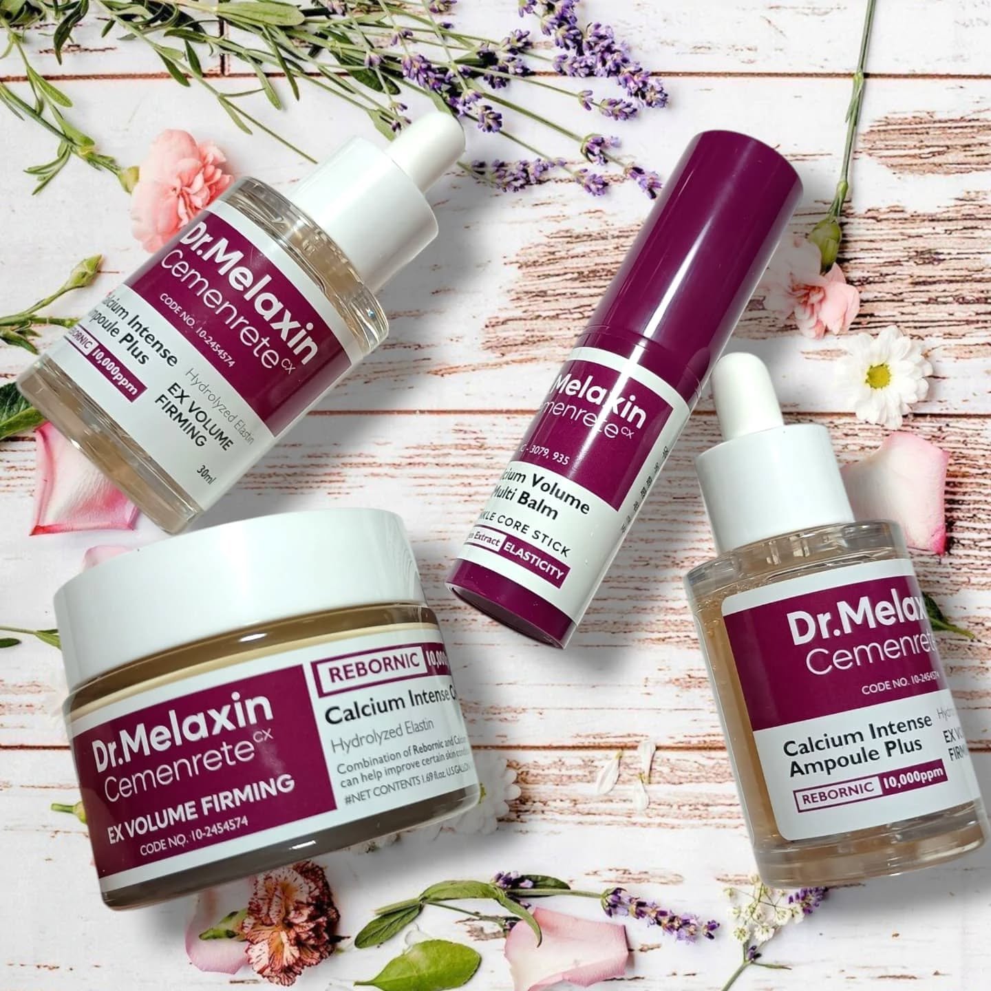 セメンリトカルシウムアンプル+セメンリトカルシウムクリーム/Dr.Melaxin/スキンケアキットを使ったクチコミ（2枚目）