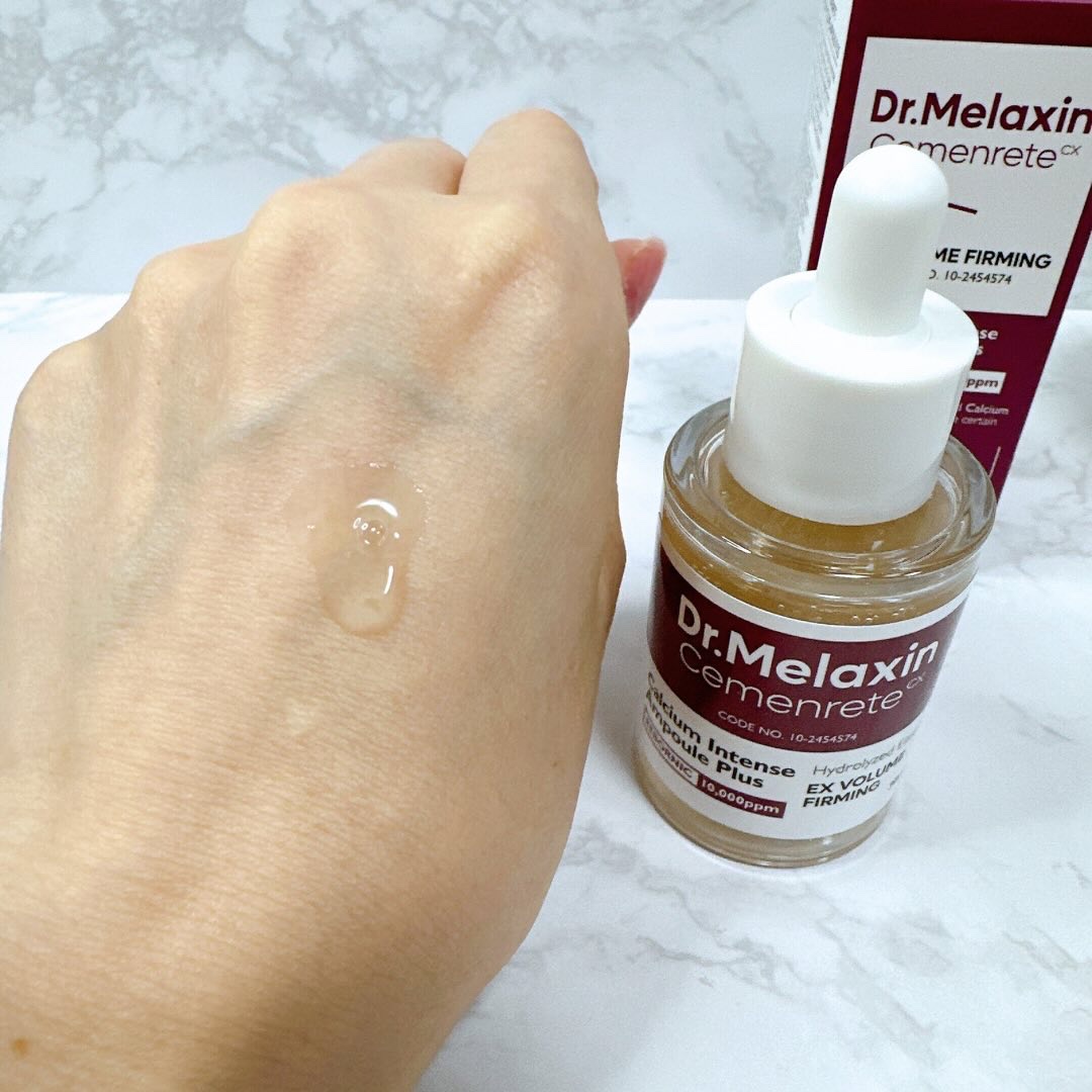 セメンリトカルシウムアンプル+セメンリトカルシウムクリーム/Dr.Melaxin/スキンケアキットを使ったクチコミ（2枚目）