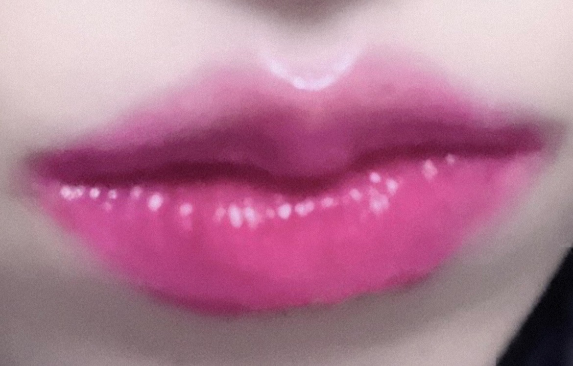 クチュールリップティントグレイズ オーキッド/espoir/リップティントを使ったクチコミ（2枚目）