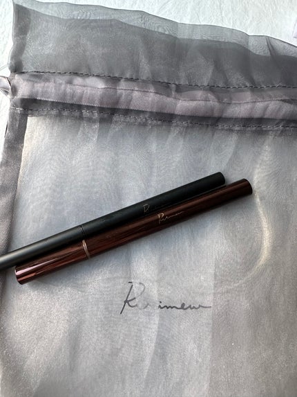 リリミュウ ロングキープライナー/Ririmew/リキッドアイライナーを使ったクチコミ(2枚目)