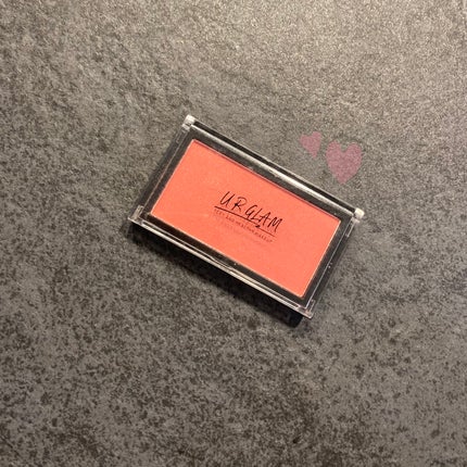 UR GLAM DAILY CHEEK BLUSH/U R GLAM/パウダーチークを使ったクチコミ(1枚目)