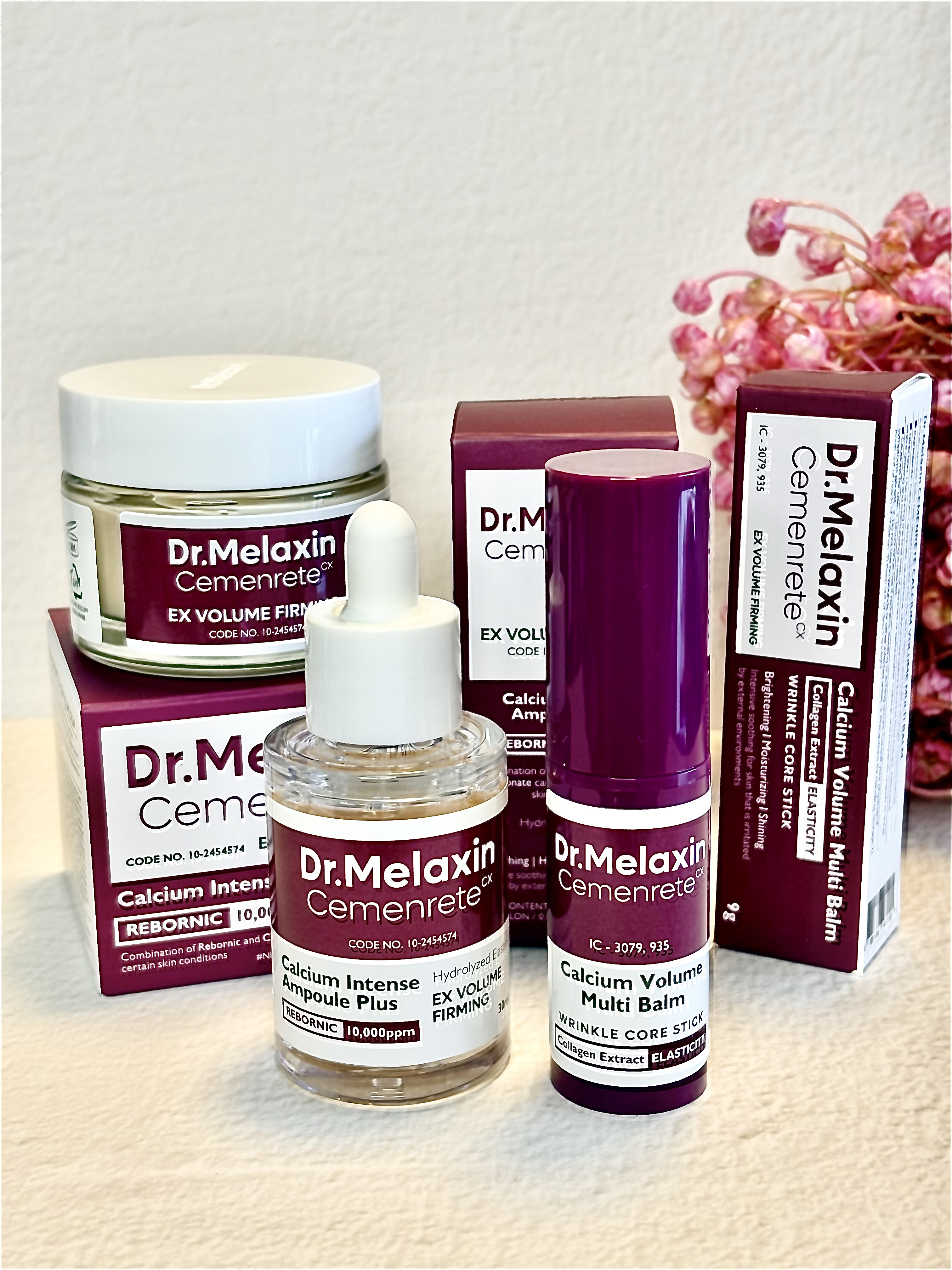 セメンリトカルシウムアンプル+セメンリトカルシウムクリーム/Dr.Melaxin/スキンケアキットを使ったクチコミ（1枚目）