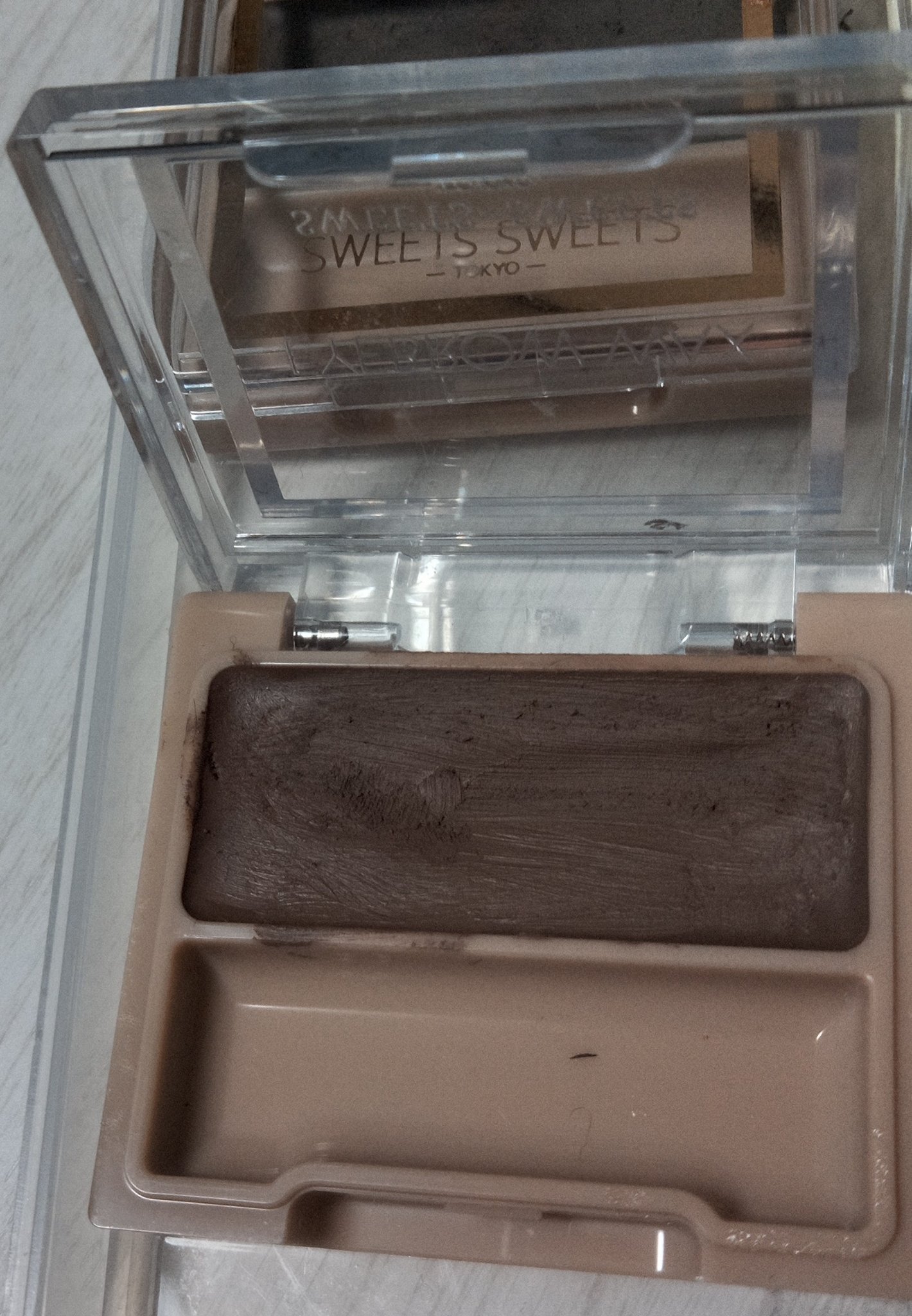 アイブロウワックス/スウィーツ スウィーツ/その他アイブロウを使ったクチコミ（1枚目）