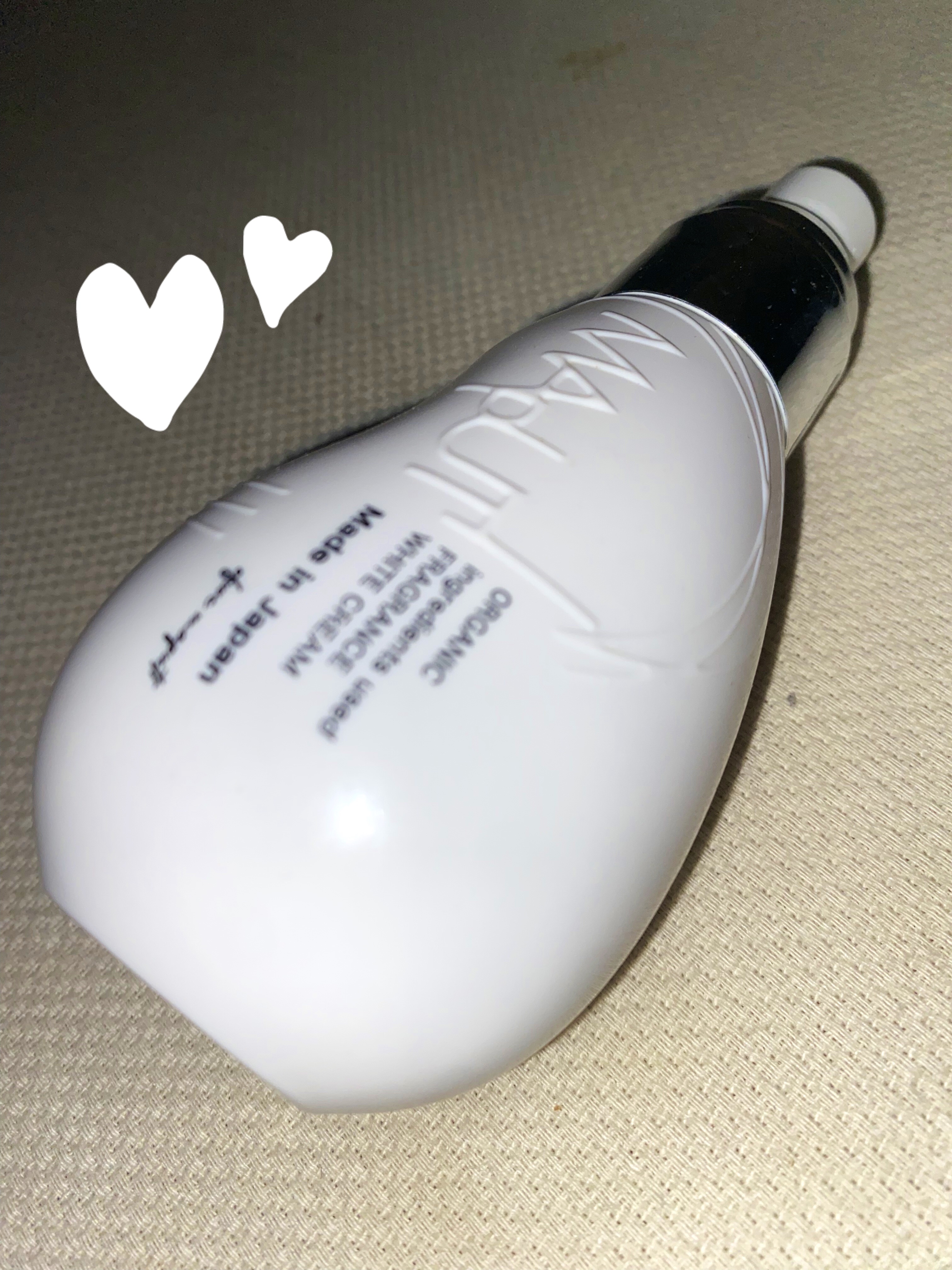 オーガニックフレグランスホワイトクリーム/MAPUTI/デリケートゾーンケアを使ったクチコミ（1枚目）