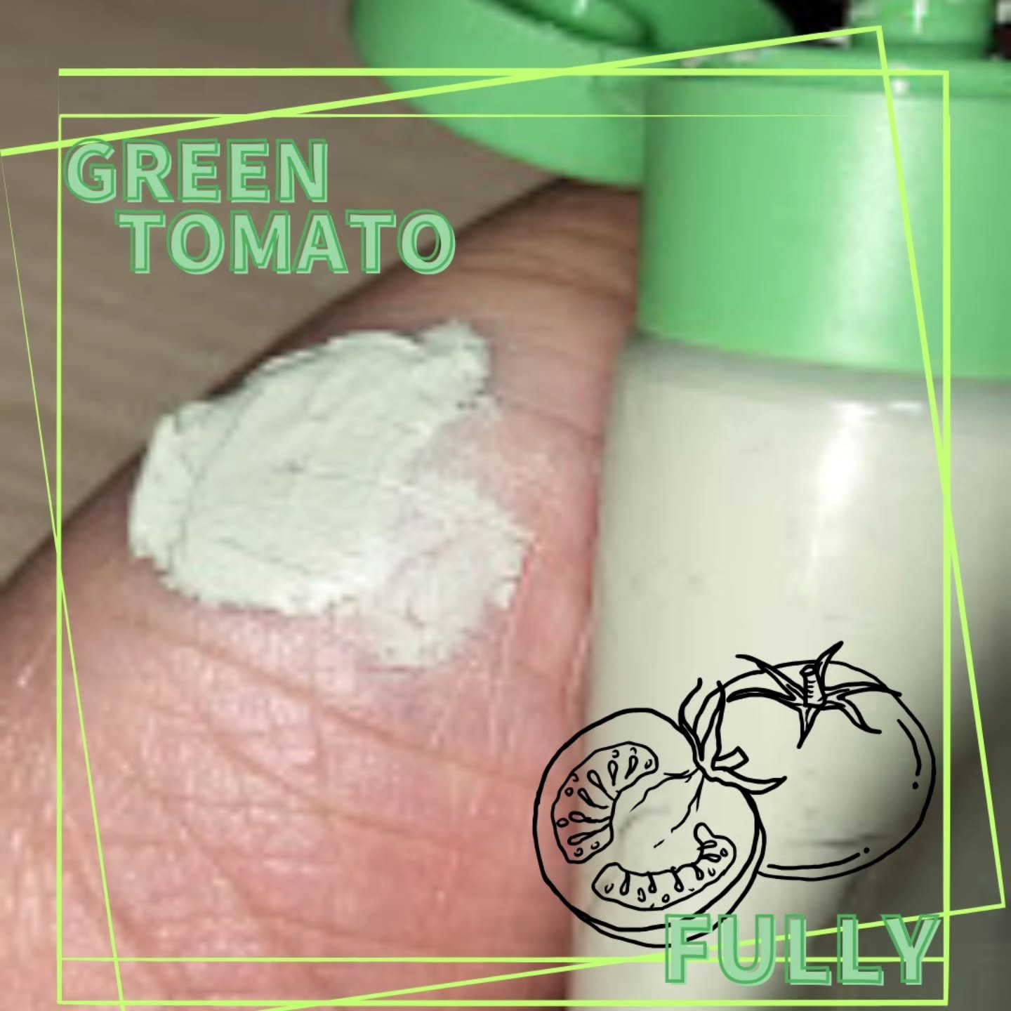 グリーントマトクレイマスククレンザー/FULLY/洗い流すパック・マスクを使ったクチコミ（3枚目）