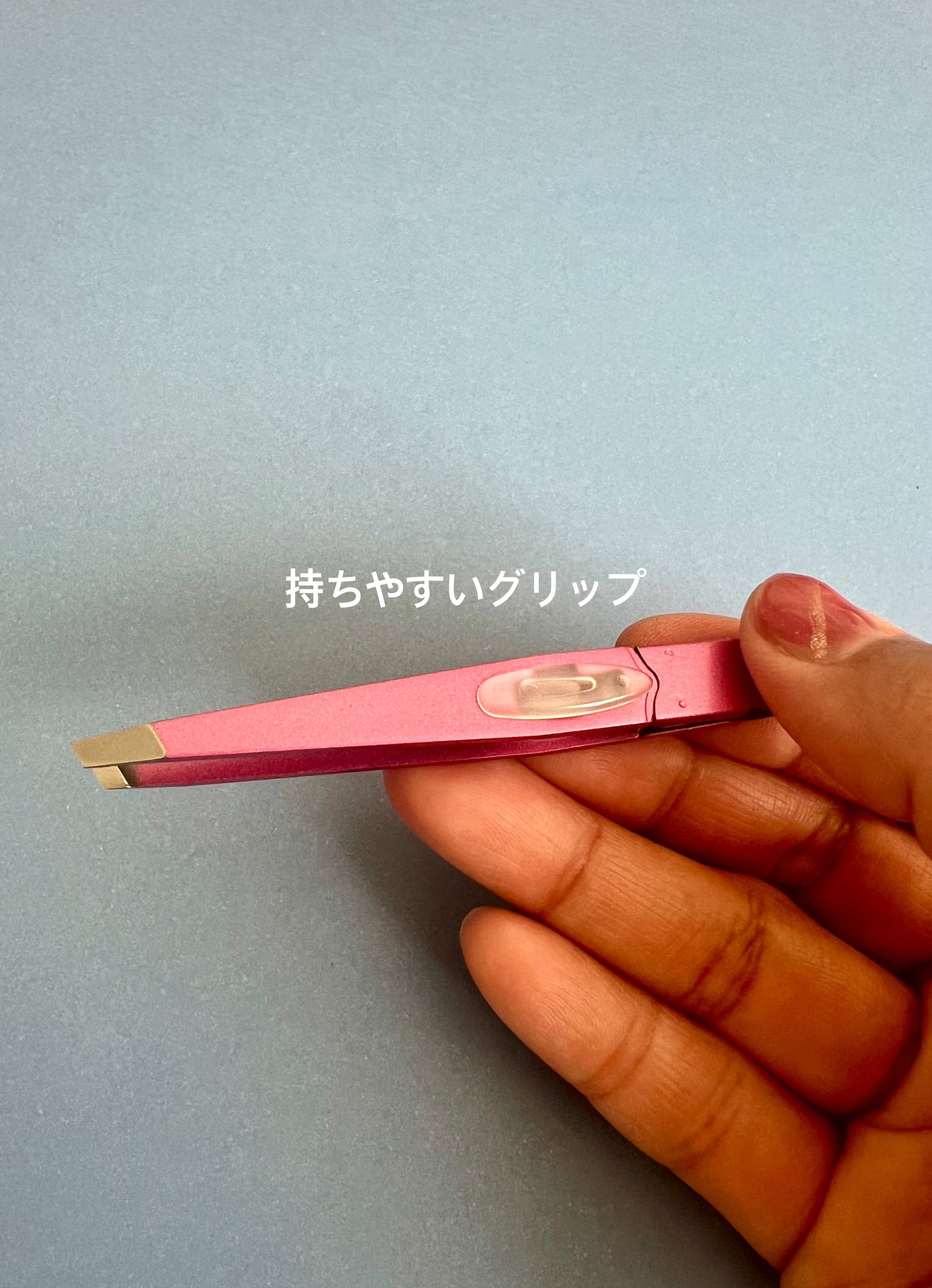 グリーンベル 驚きの毛抜き（先斜めタイプ）のクチコミ「ちょっとだけいい毛抜き！
なのに凄すぎる💥💥💥

今まで百均とかの安い毛抜きを使ってたんだけど.....」（3枚目）