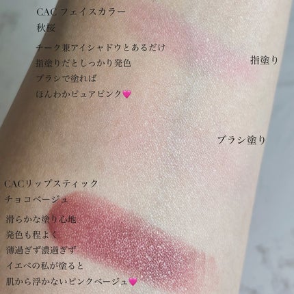 CAC リップスティック/CAC/口紅を使ったクチコミ(2枚目)