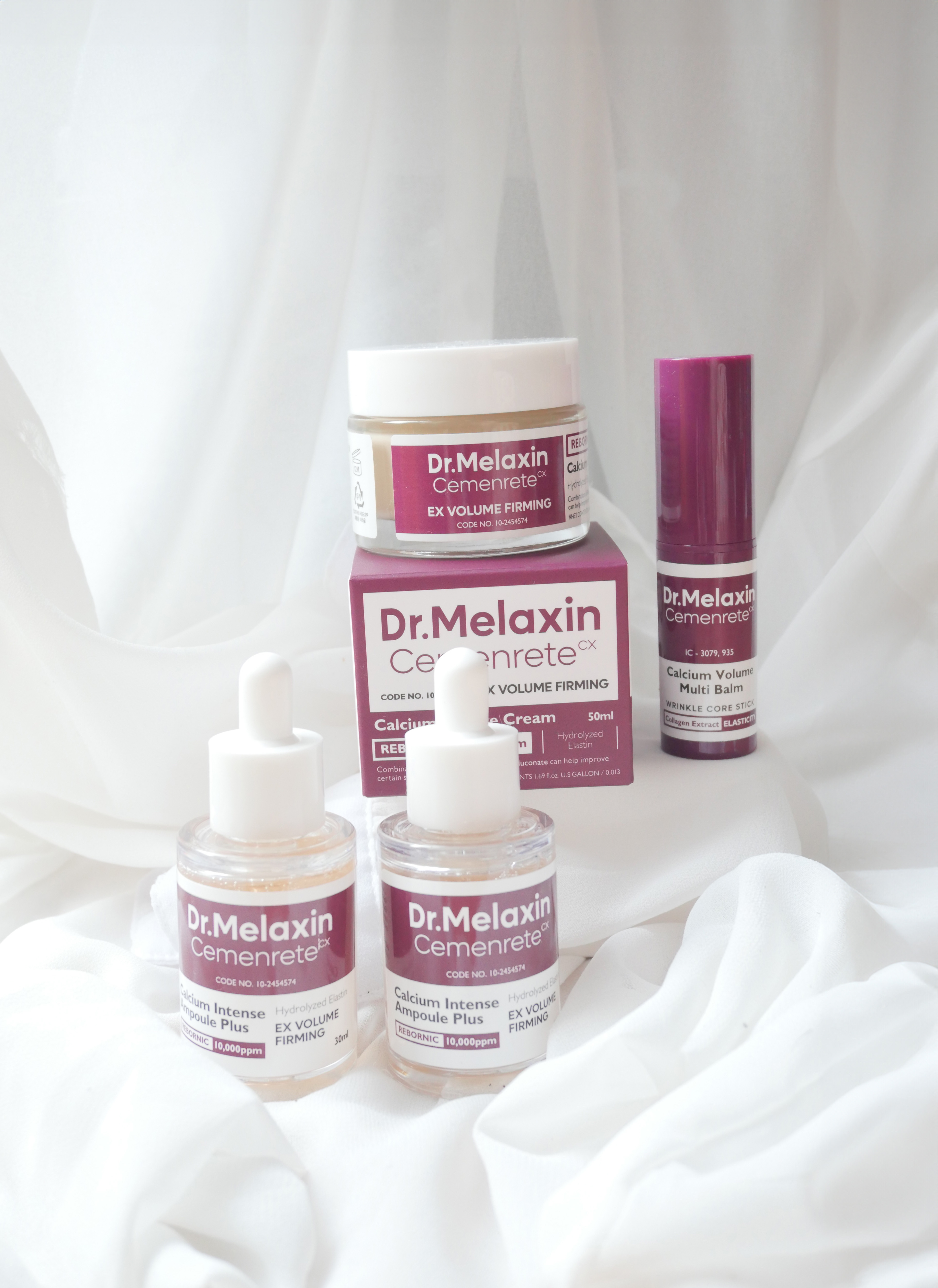 セメンリトカルシウムアンプル+セメンリトカルシウムクリーム/Dr.Melaxin/スキンケアキットを使ったクチコミ（1枚目）