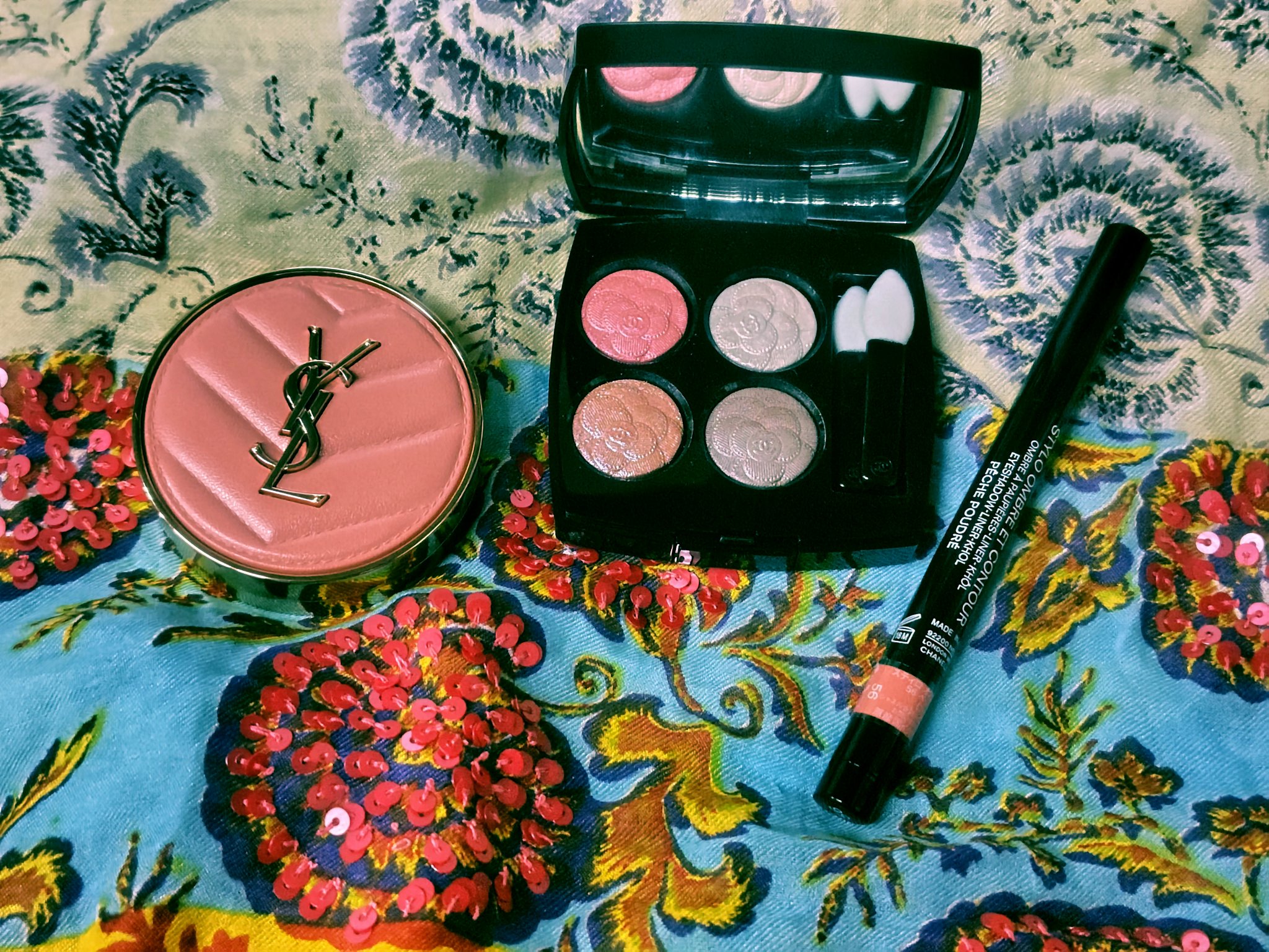 YSL メイクミーブラッシュ パウダー/YVES SAINT LAURENT BEAUTE/パウダーチークを使ったクチコミ（1枚目）