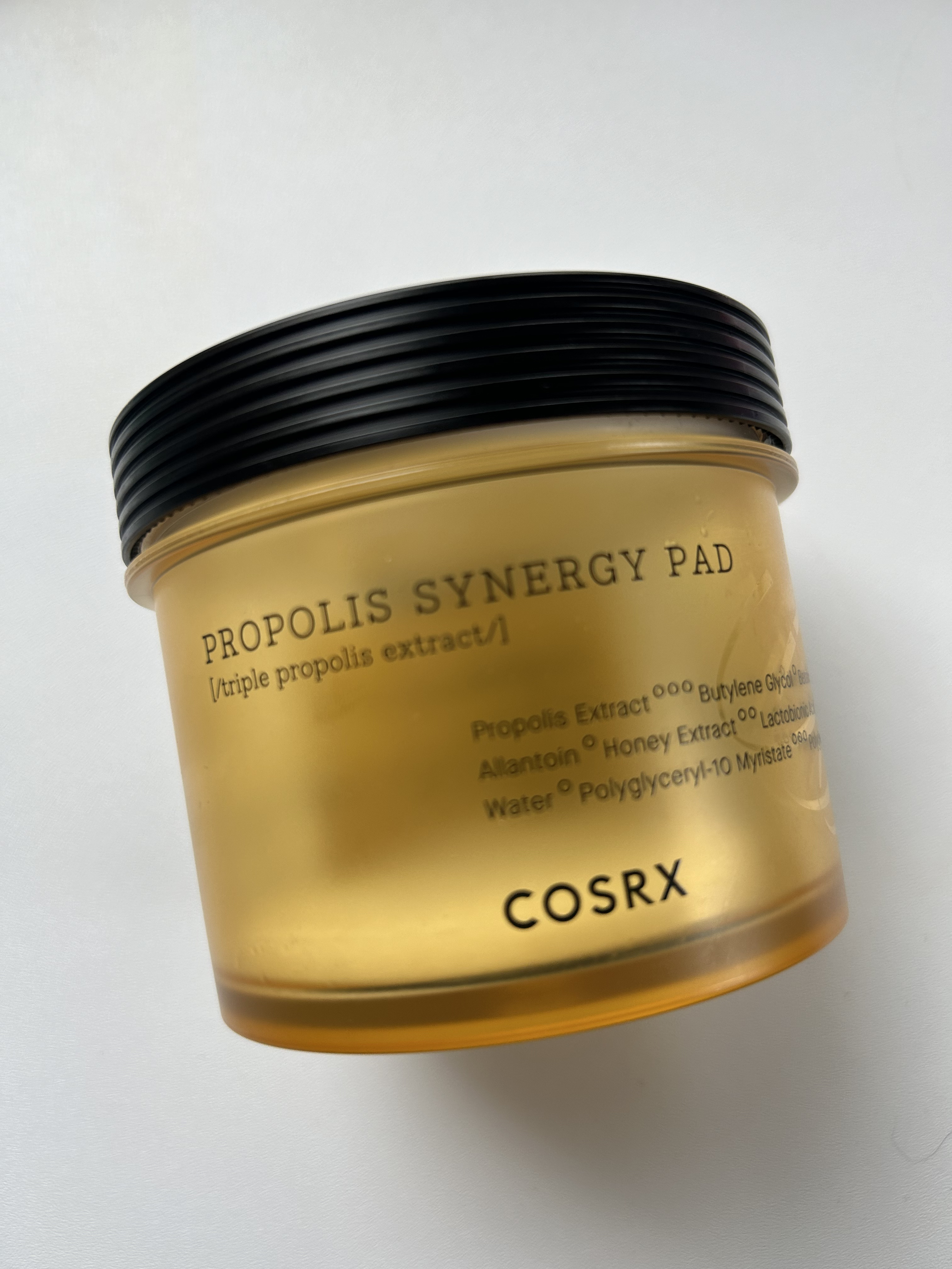 フルフィットプロポリスシナジーパッド/COSRX/トナーパッドを使ったクチコミ（1枚目）