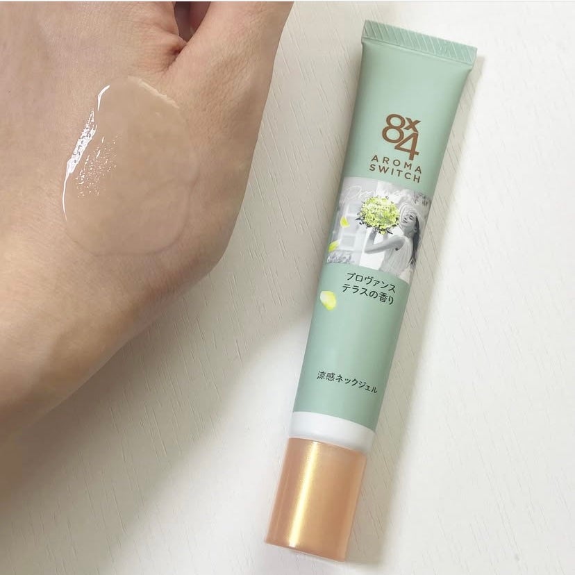 8x4 アロマスイッチ 涼感ネックジェル プロヴァンステラスの香り/8x4/デオドラント・制汗剤を使ったクチコミ(4枚目)