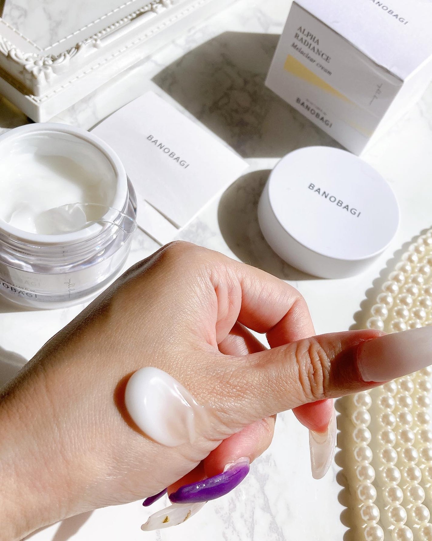 アルファラディアンスメラクリア クリーム/BANOBAGI/フェイスクリームを使ったクチコミ(5枚目)