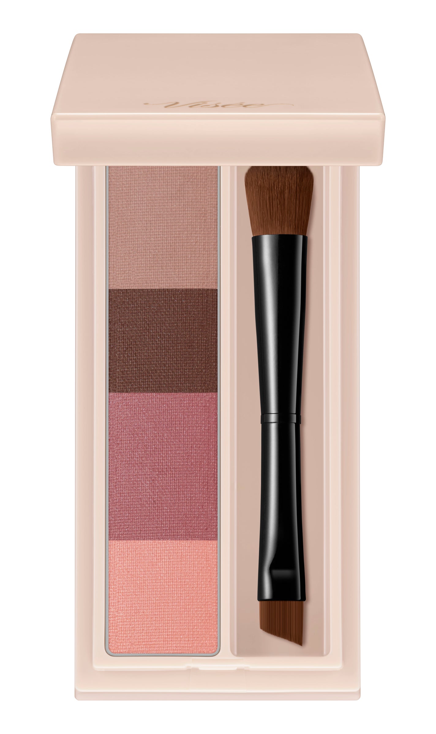 フラッフデザイン アイブロウパウダー BR-4 ピンクブラウン