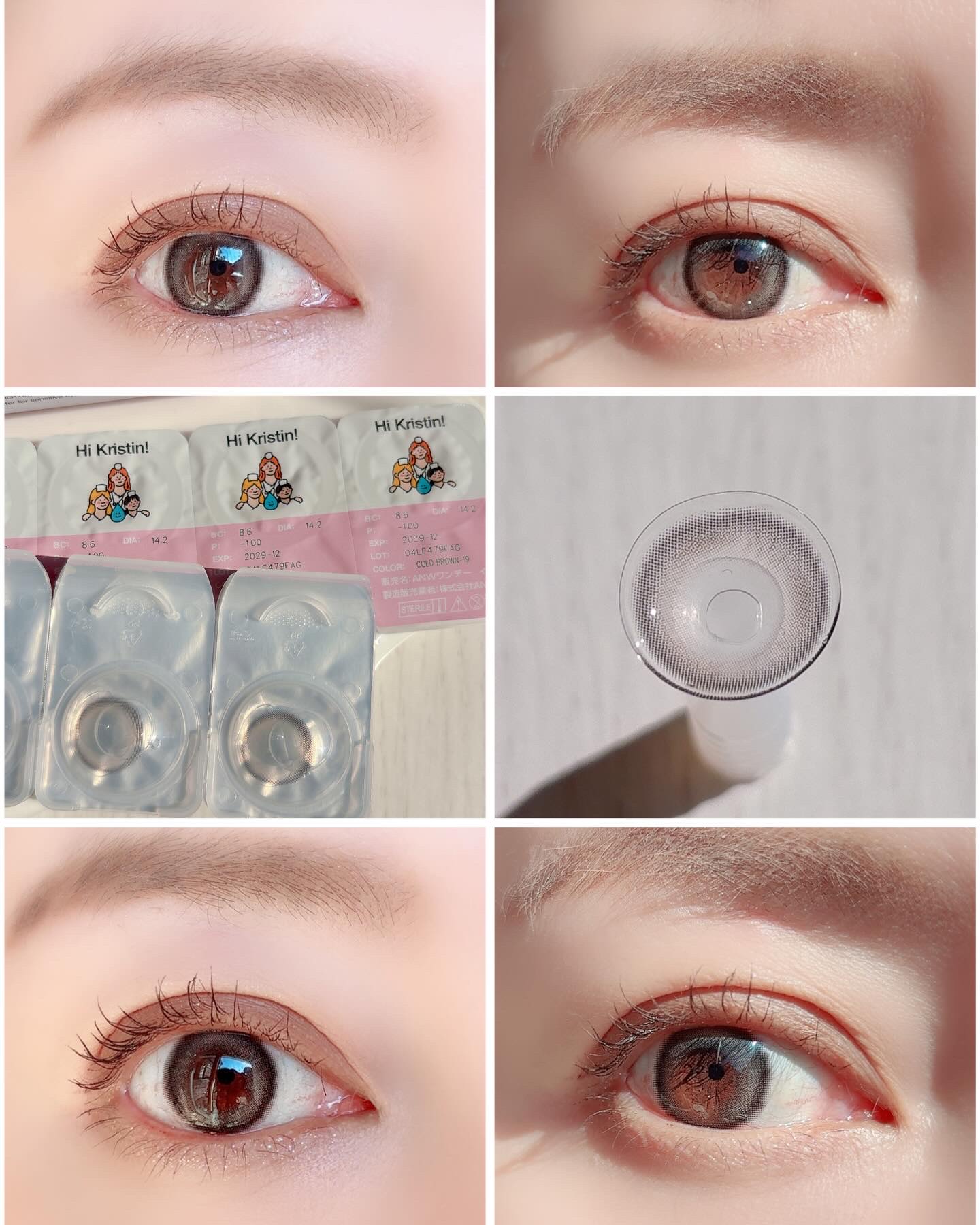 Bean Kristin 1day/Hapa kristin/ワンデー（１DAY）カラコンを使ったクチコミ（3枚目）