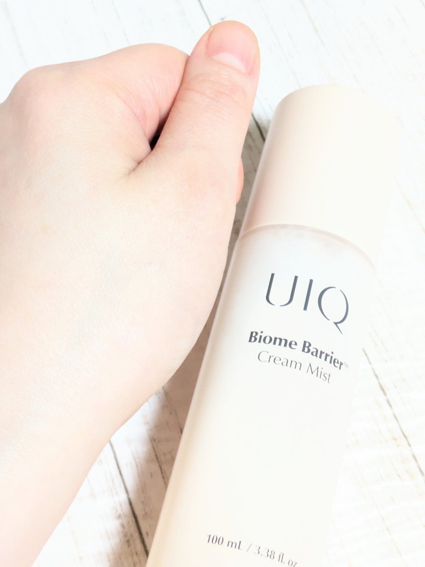 バイオームバリア クリームミスト/UIQ/ミスト状化粧水を使ったクチコミ(2枚目)