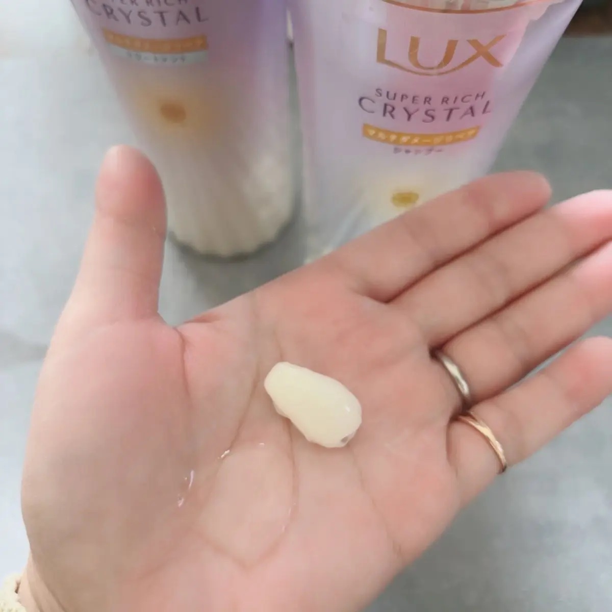 スーパーリッチクリスタル　マルチダメージリペア　シャンプー/トリートメント/LUX/市販シャンプーを使ったクチコミ（3枚目）