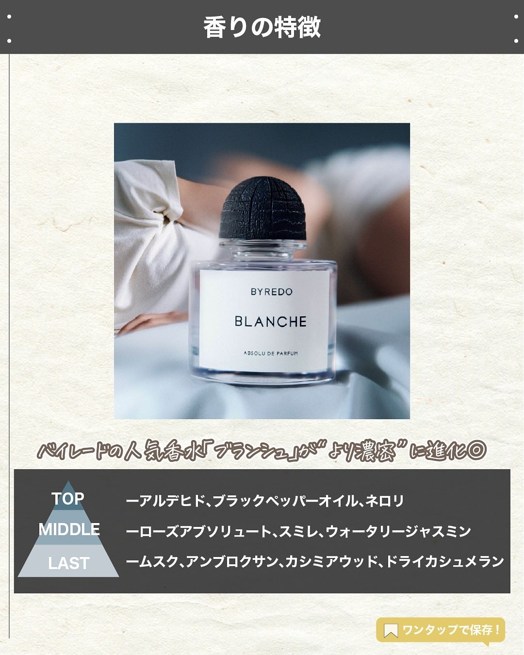 エスログ┊1日1分のモテ香水紹介 on LIPS 「.『人気香水濃厚進化』🌳製品情報🌳BYREDOブランシュアブソ..」(3枚目)