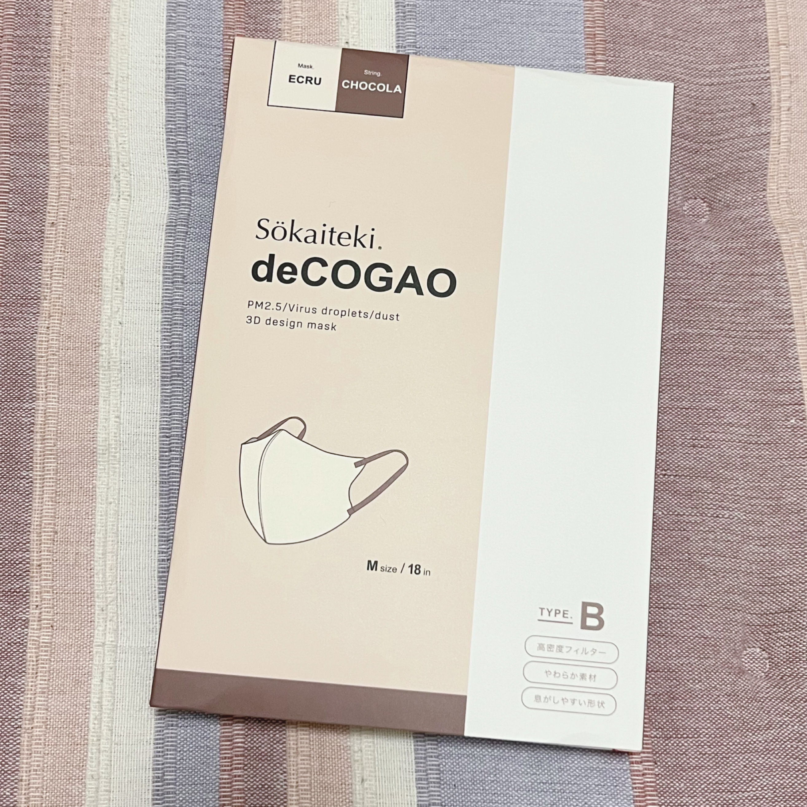 SOKAITEKI deCOGAO /SOKAITEKI/マスクを使ったクチコミ（2枚目）