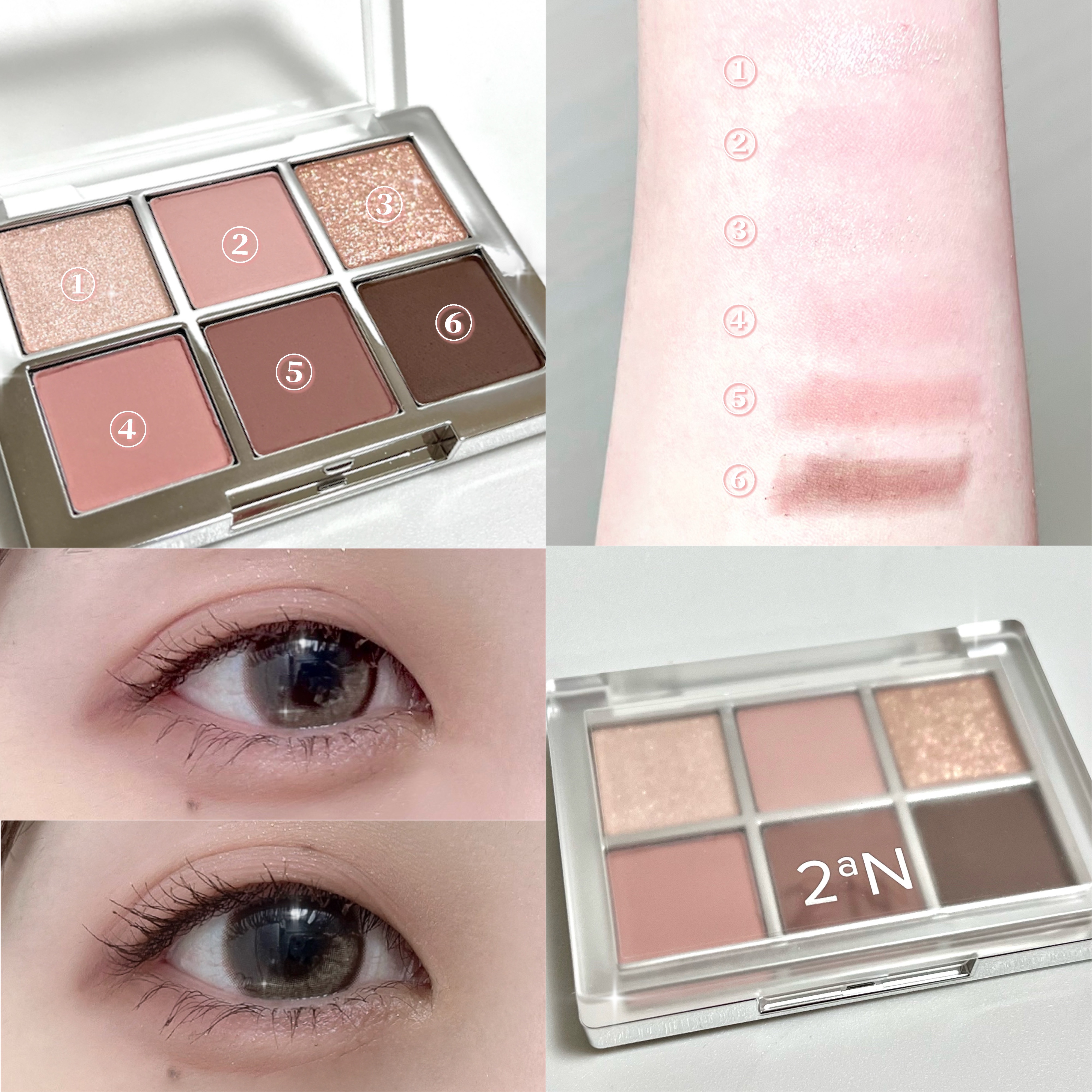 ベターミーアイパレット/2aN/マルチパレットを使ったクチコミ（2枚目）