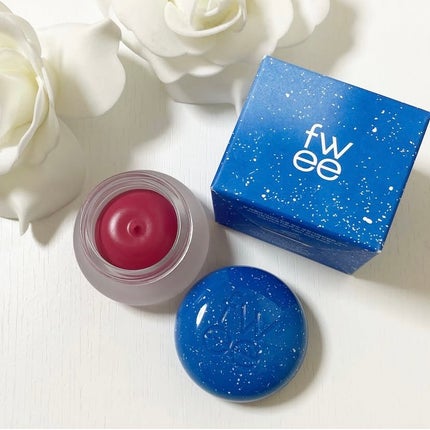 フィー リップアンドチーク ブラーリープリンポット/fwee/口紅を使ったクチコミ(1枚目)