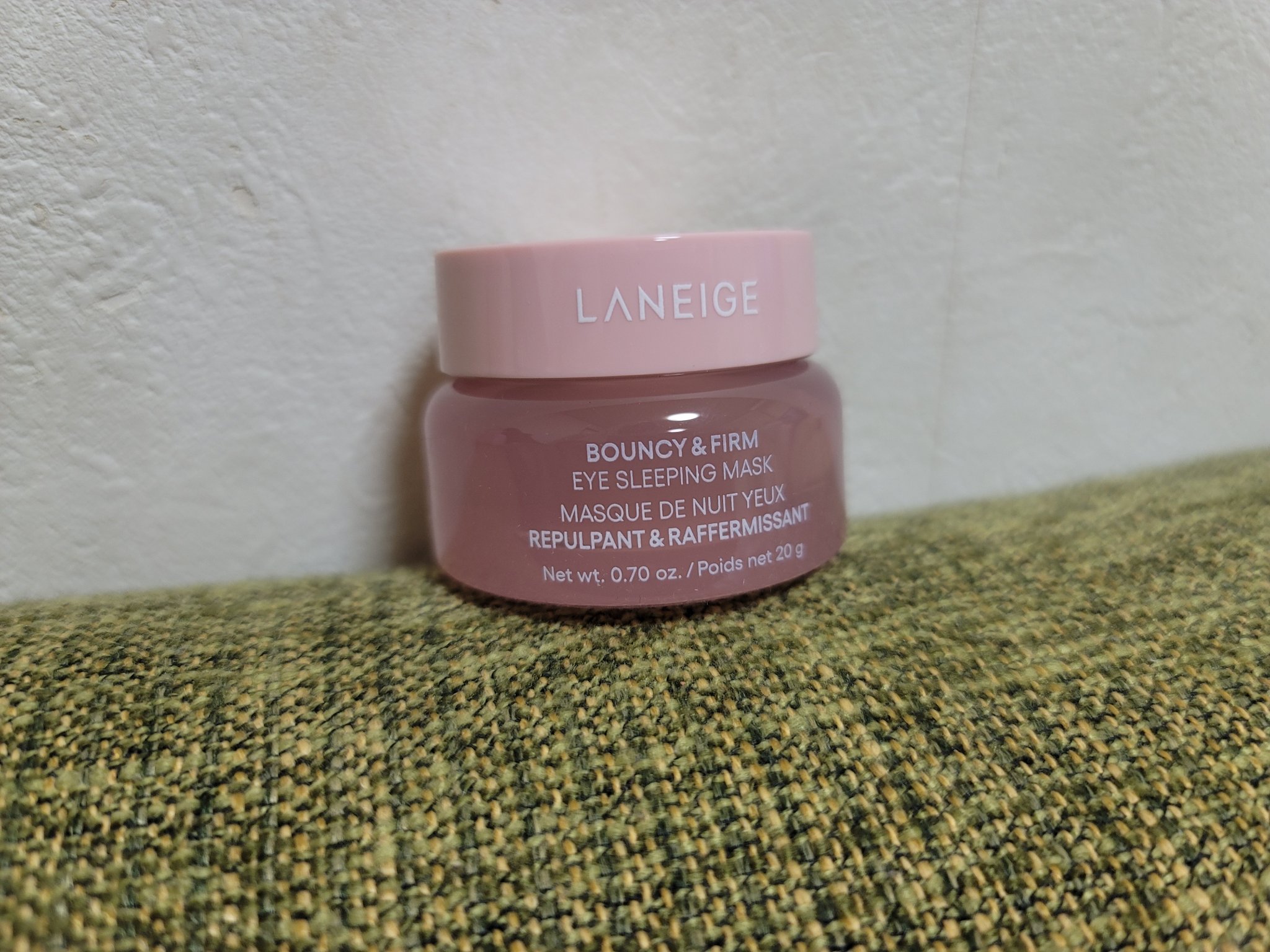 バウンシーアイスリーピングマスク/LANEIGE/アイケア・アイクリームを使ったクチコミ（1枚目）