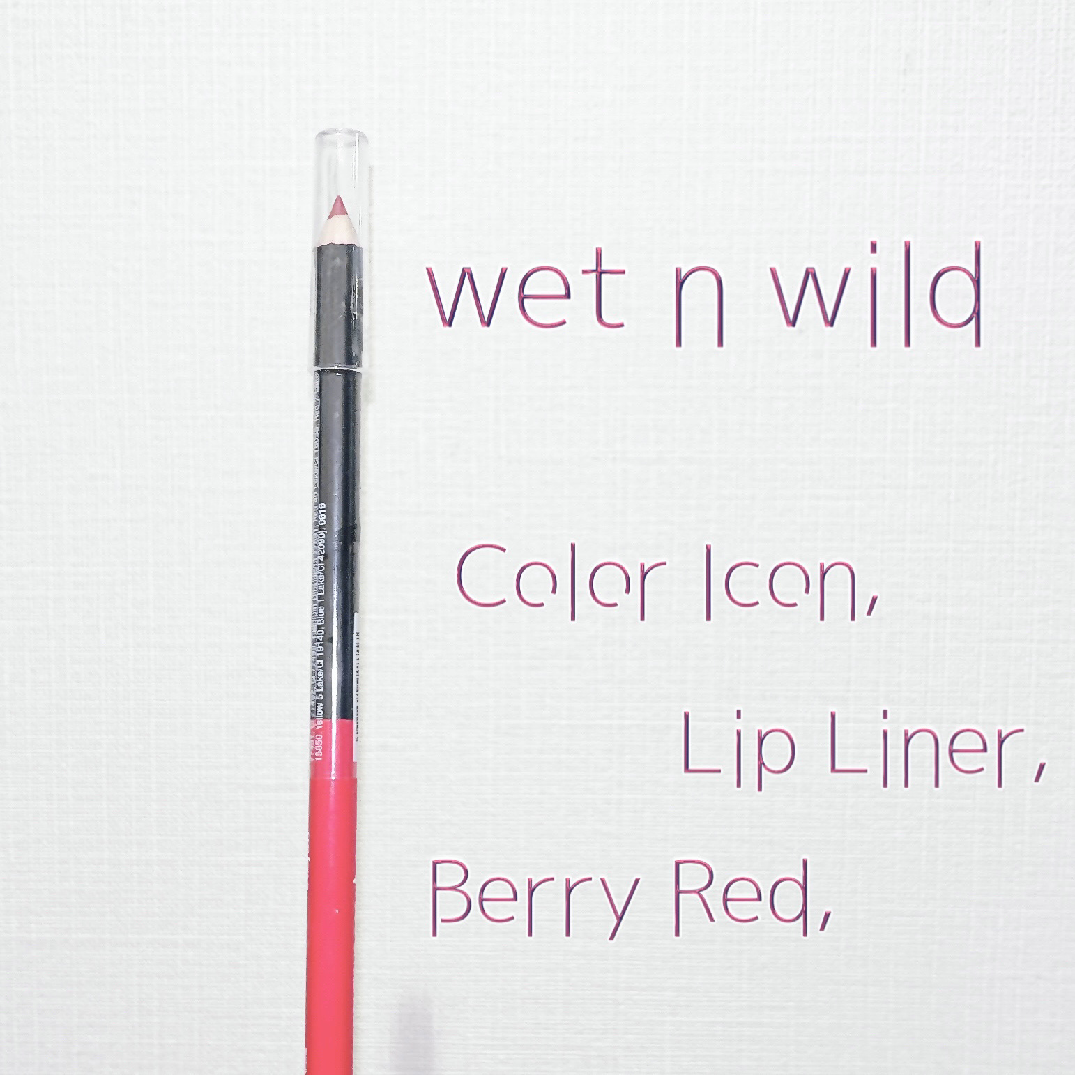 Color Icon Lip Liner/wet 'n' wild/リップライナーを使ったクチコミ（1枚目）